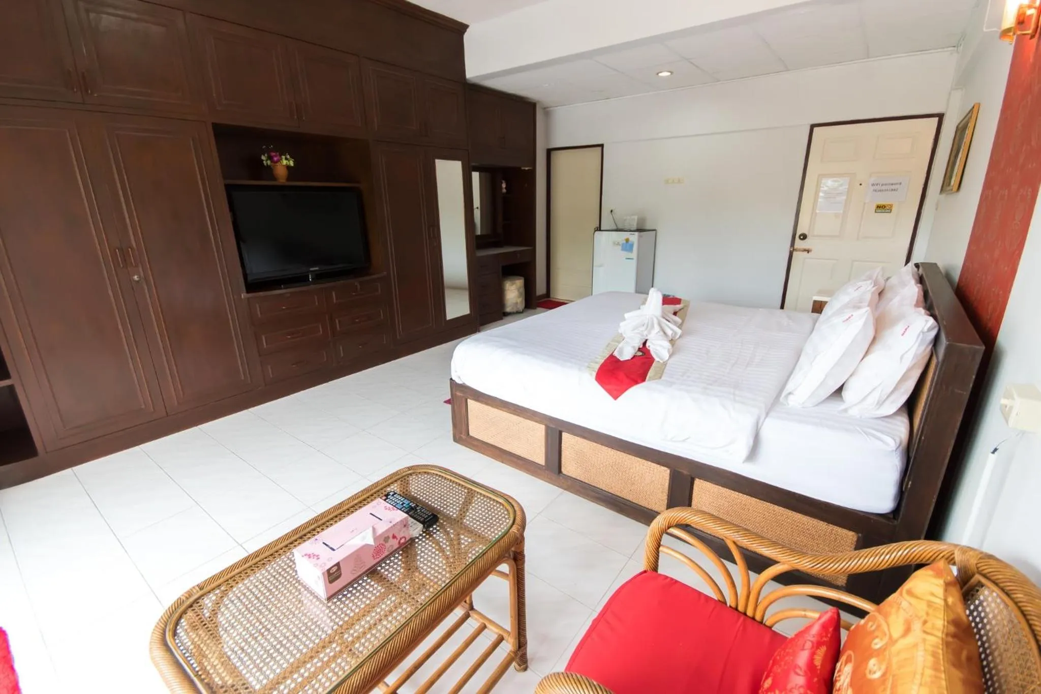 Seating area, Bed in Maria Room HuaHin
