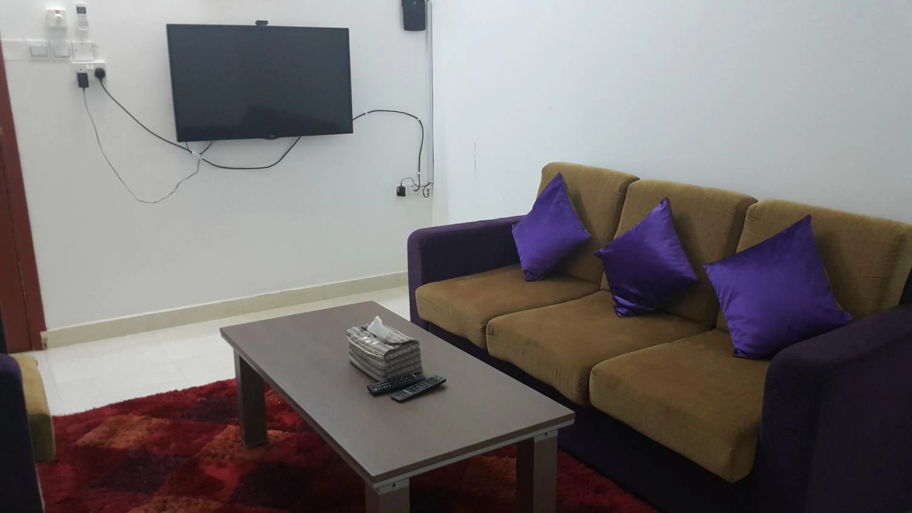 Living room in Al Karam Hotel Apartment