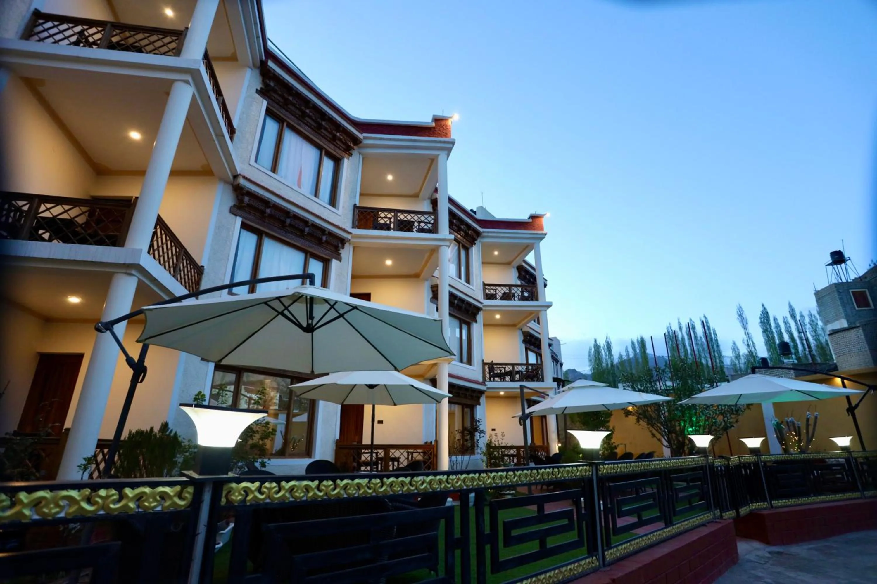 Property building in Hotel Nalanda Ladakh