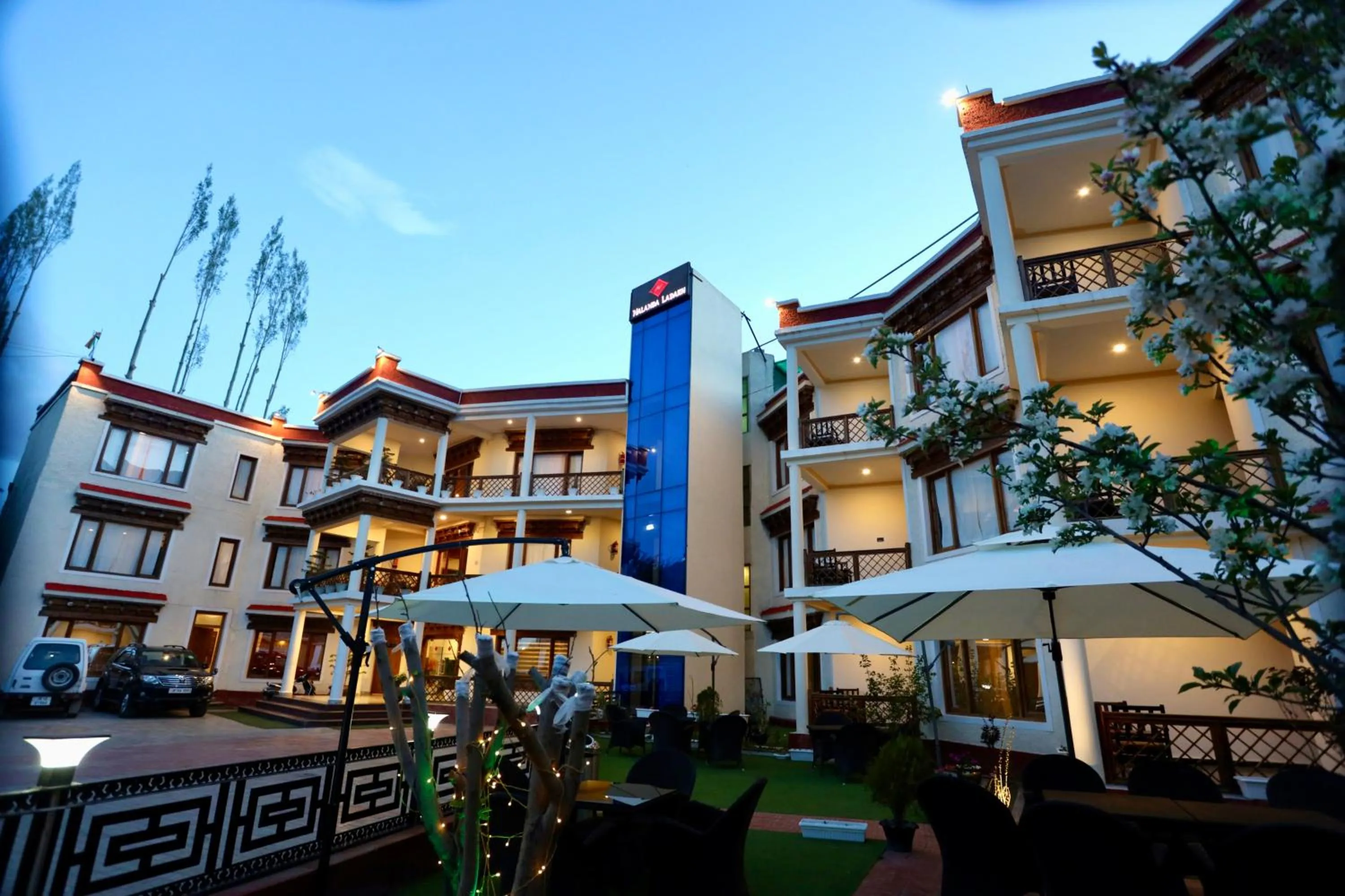Property building in Hotel Nalanda Ladakh