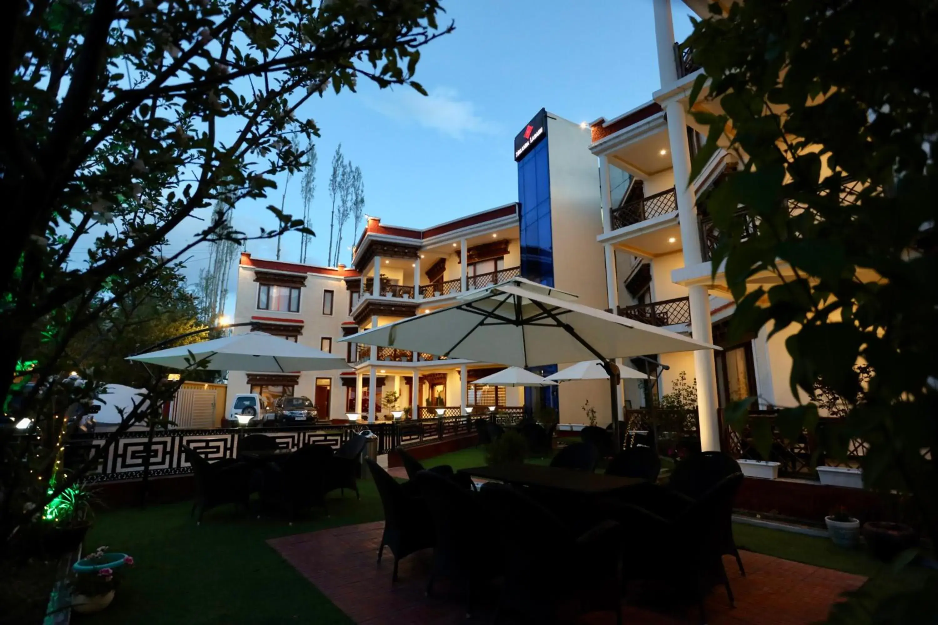 Property building in Hotel Nalanda Ladakh Property building in Hotel Nalanda Ladakh