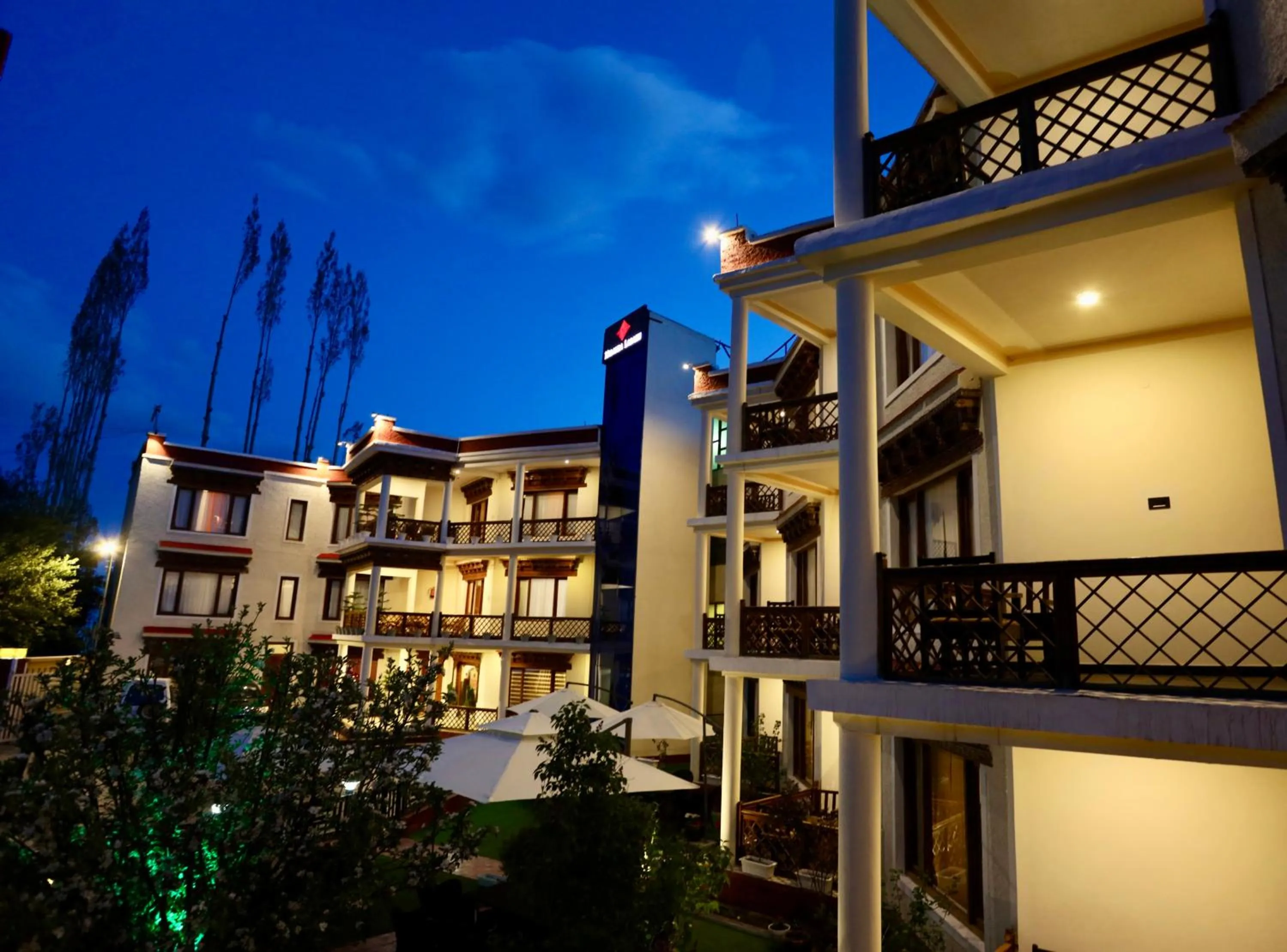 Property building in Hotel Nalanda Ladakh