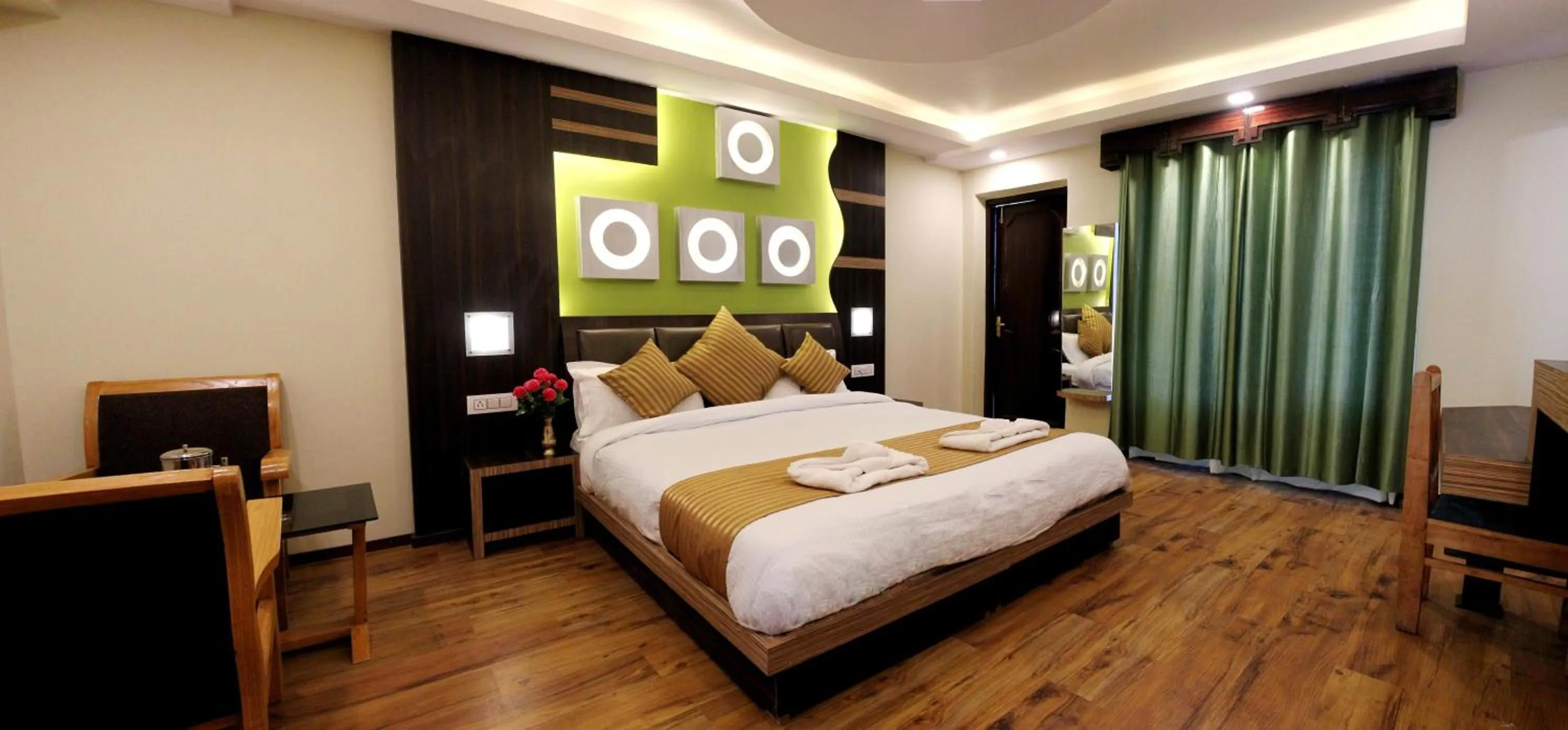 Photo of the whole room in Hotel Nalanda Ladakh