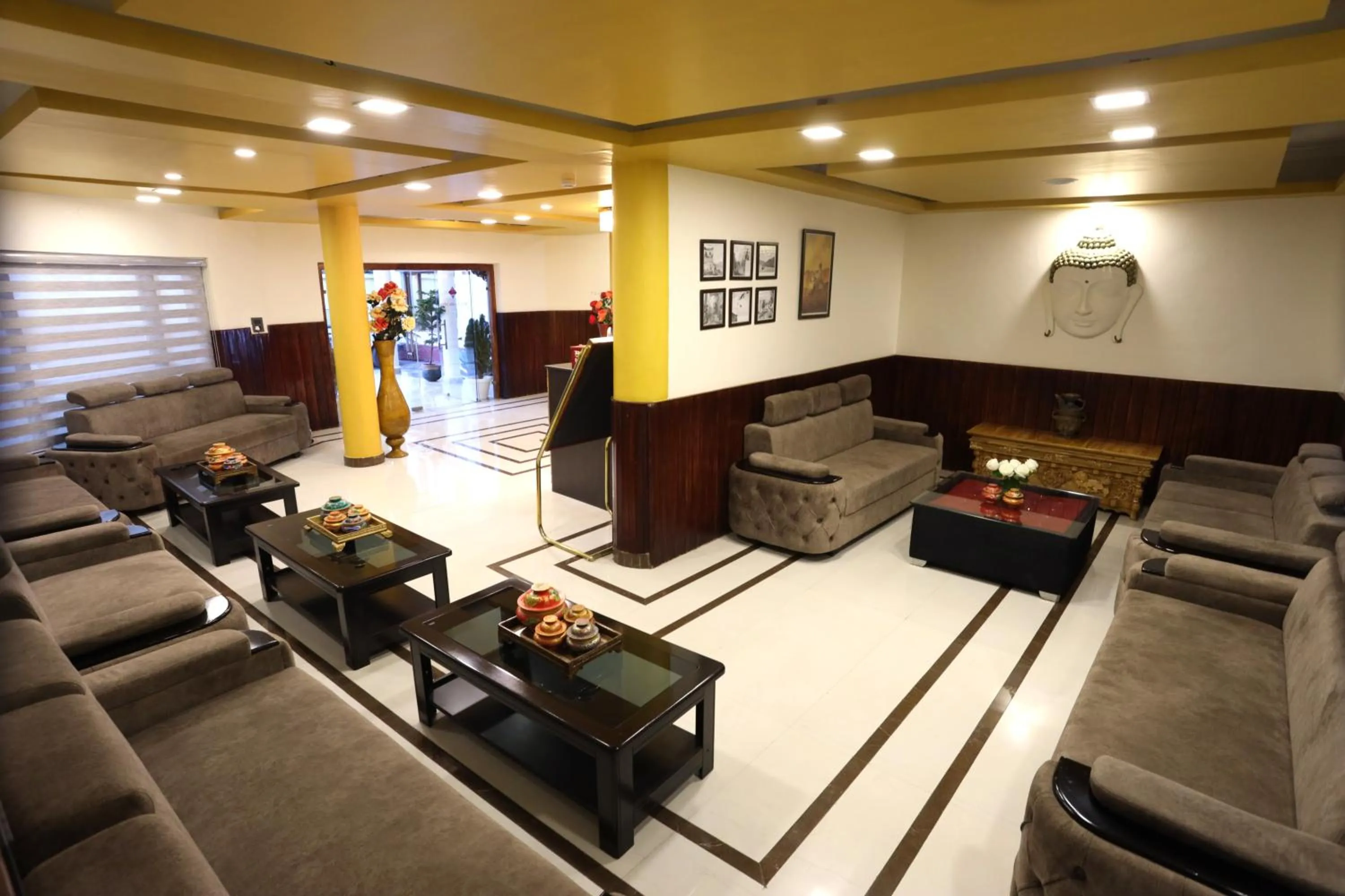 Facade/entrance in Hotel Nalanda Ladakh