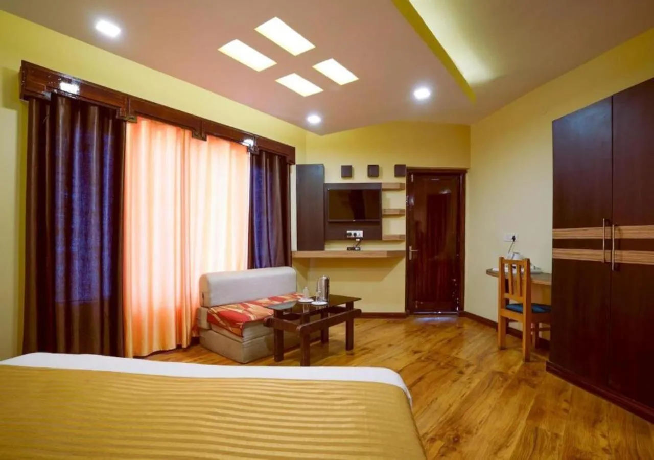 Bed in Hotel Nalanda Ladakh