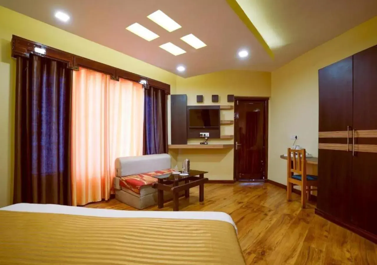 Bed in Hotel Nalanda Ladakh Bed in Hotel Nalanda Ladakh