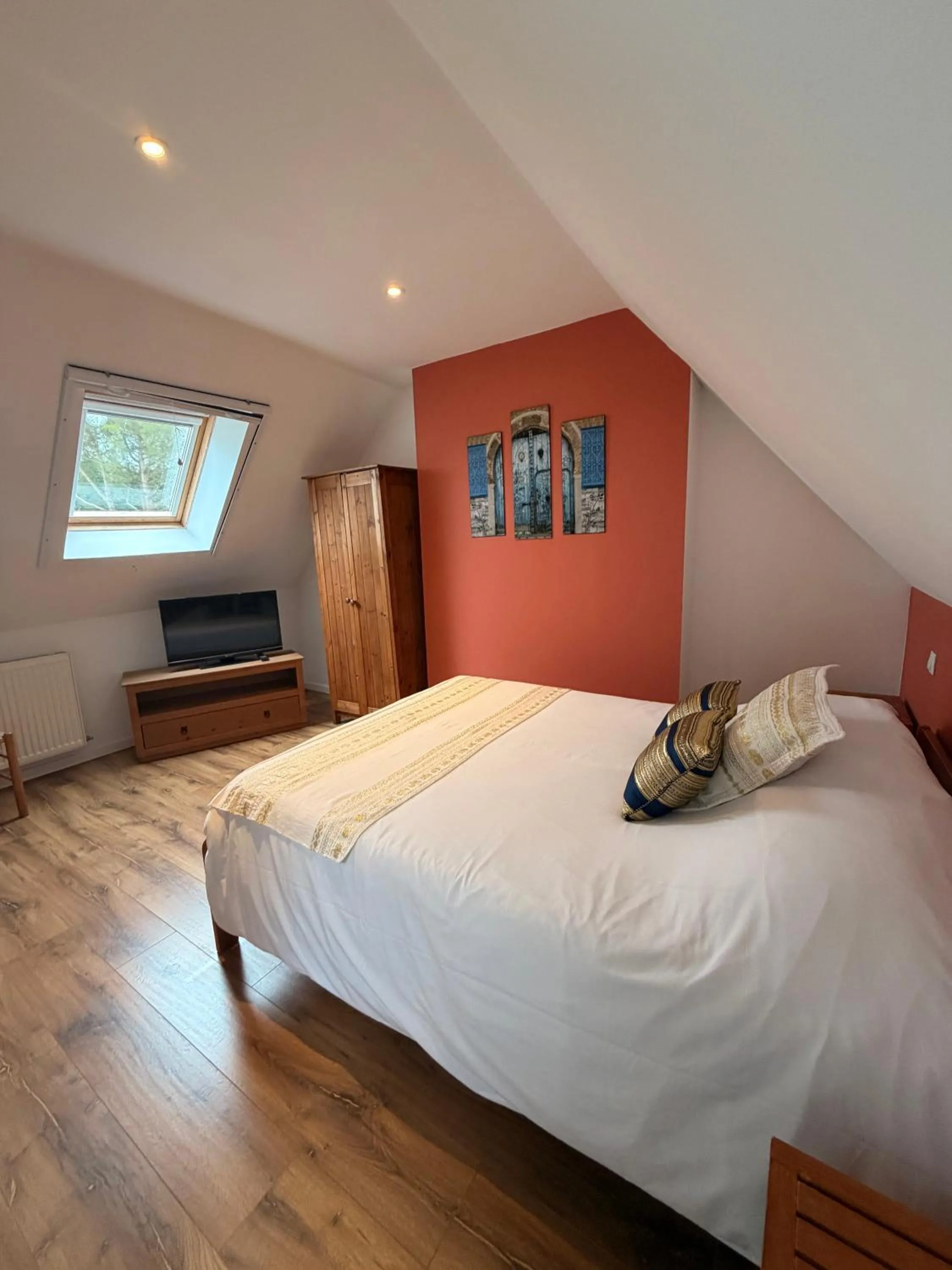 Bed in Les gîtes du petit Marcel