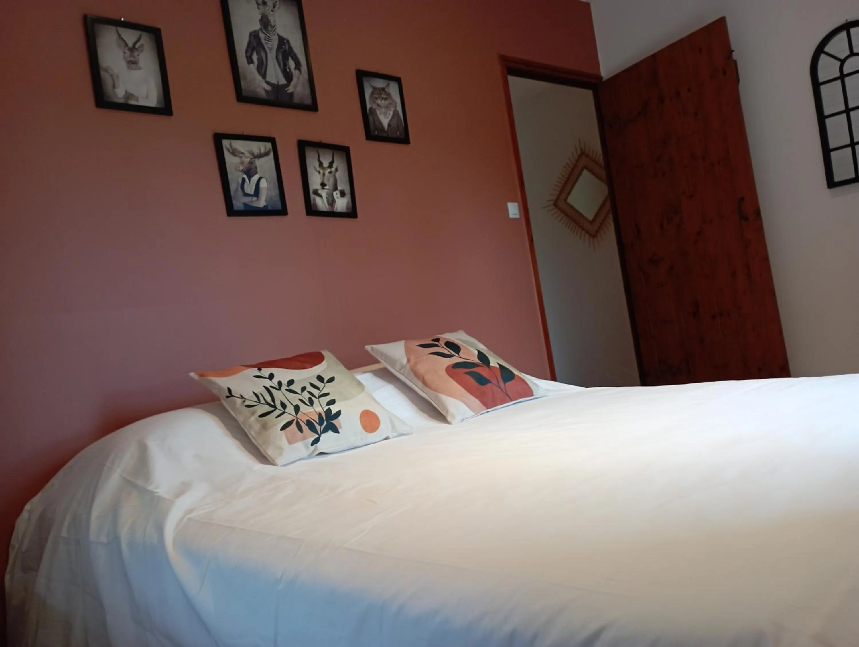 Bed in Les gîtes du petit Marcel