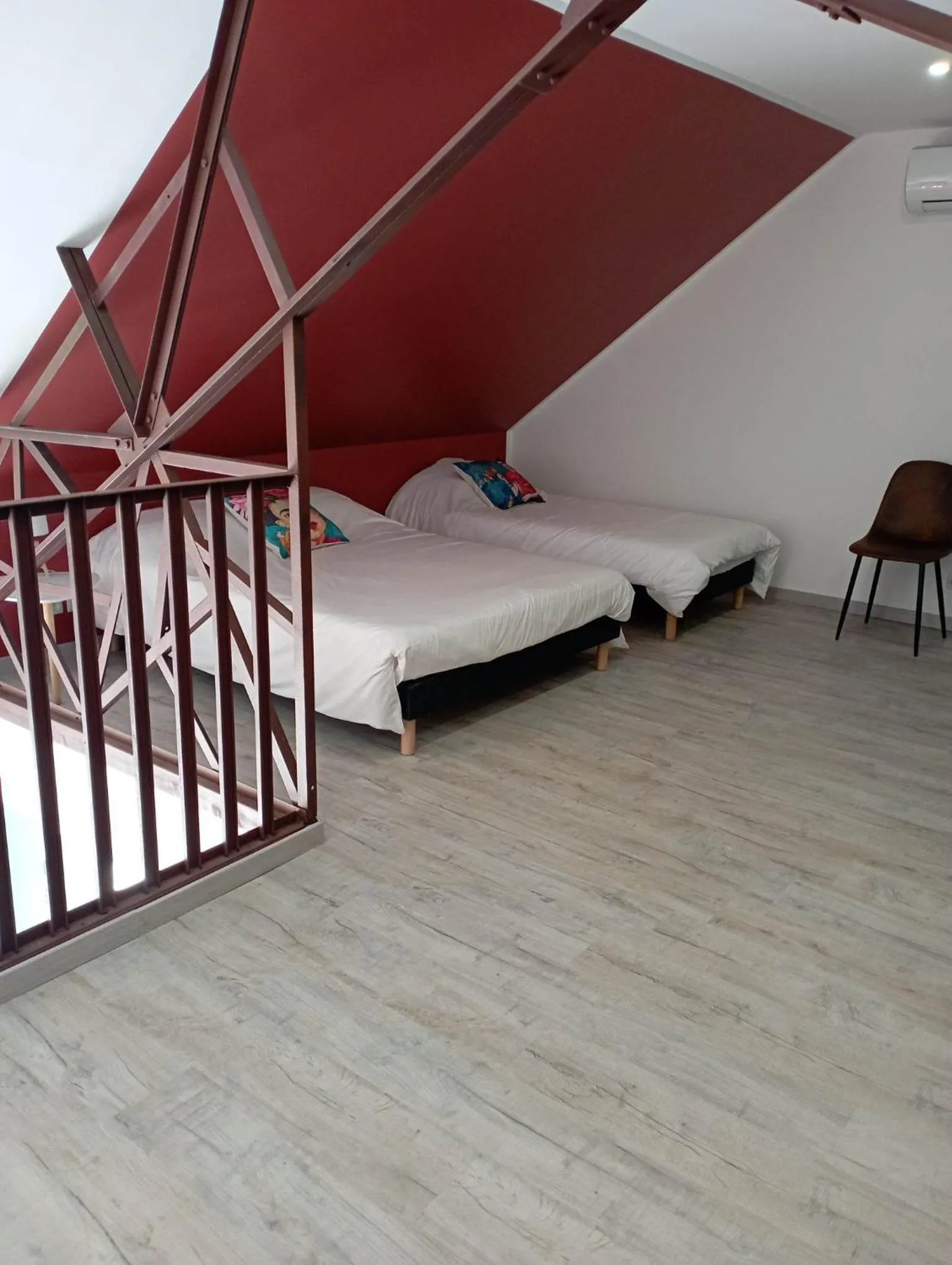 Bed in Les gîtes du petit Marcel