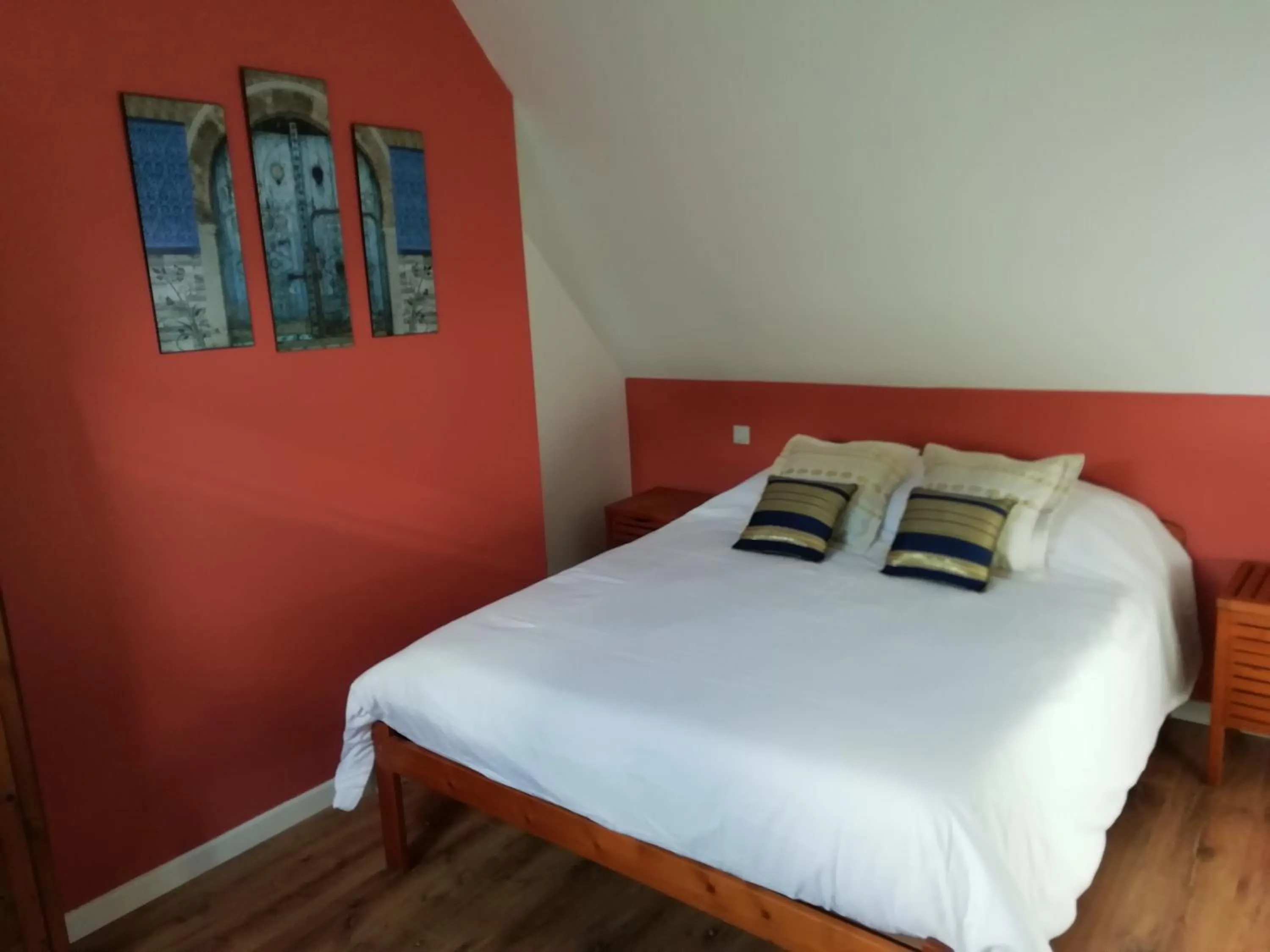 Bed in Les gîtes du petit Marcel