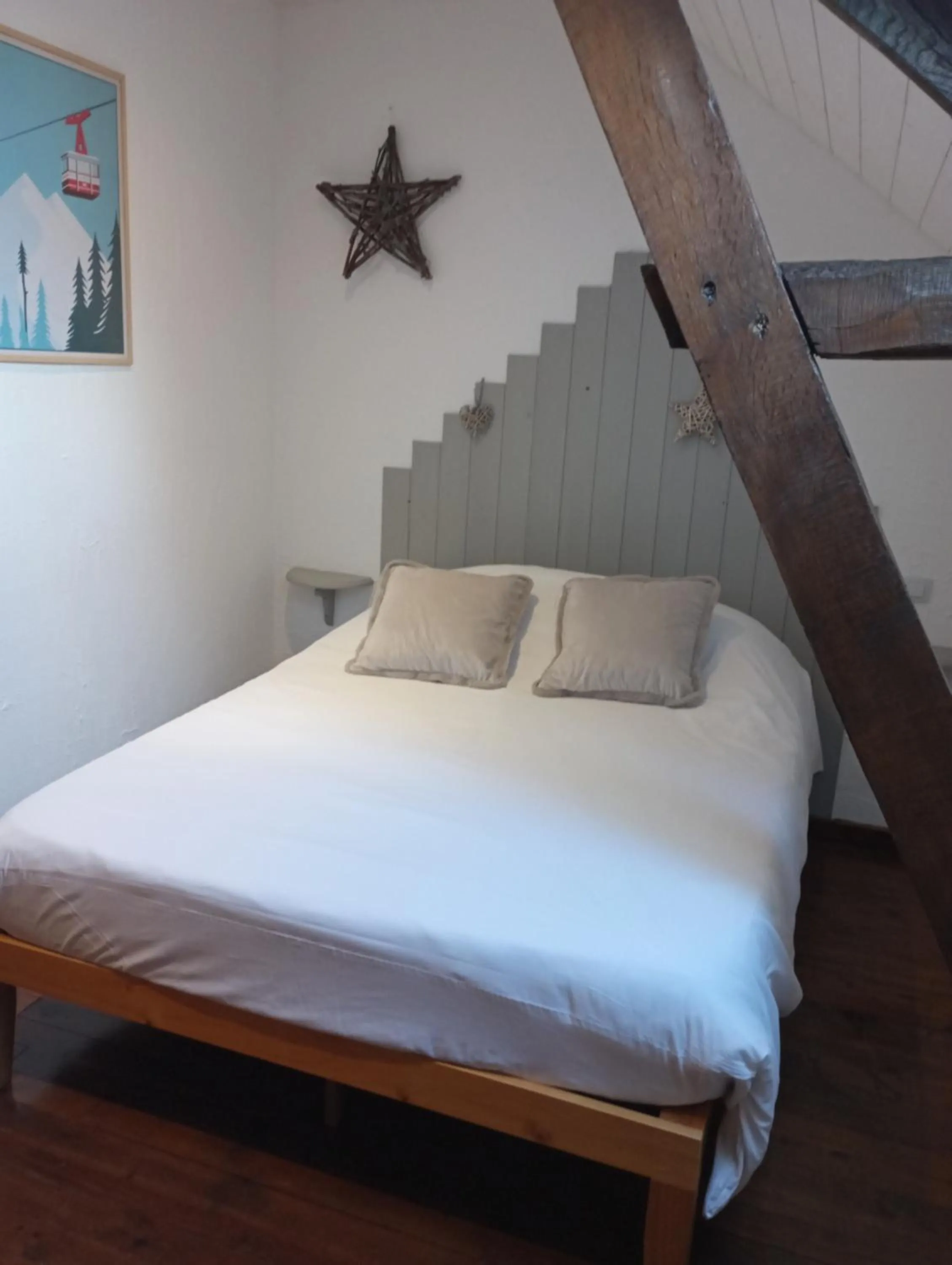 Bed in Les gîtes du petit Marcel
