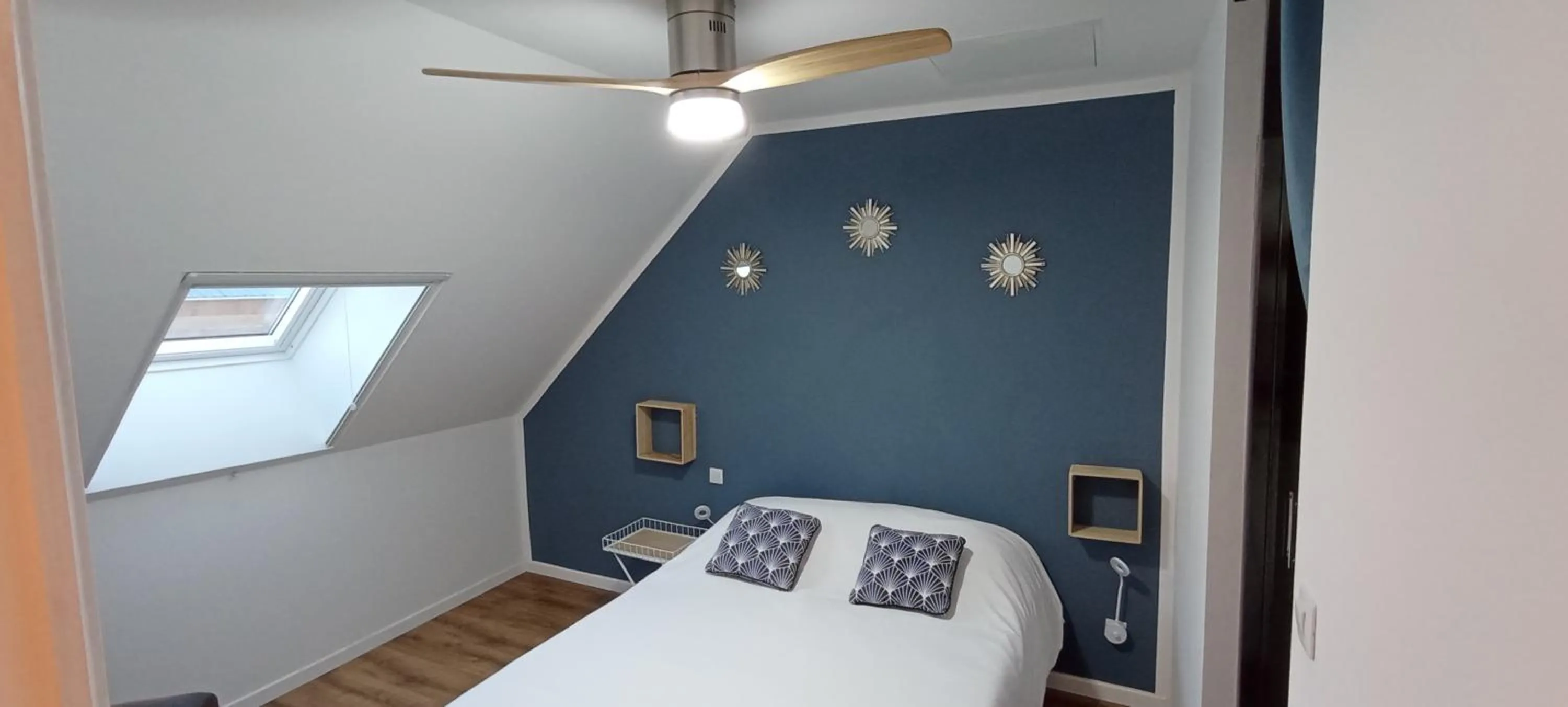 Bed in Les gîtes du petit Marcel
