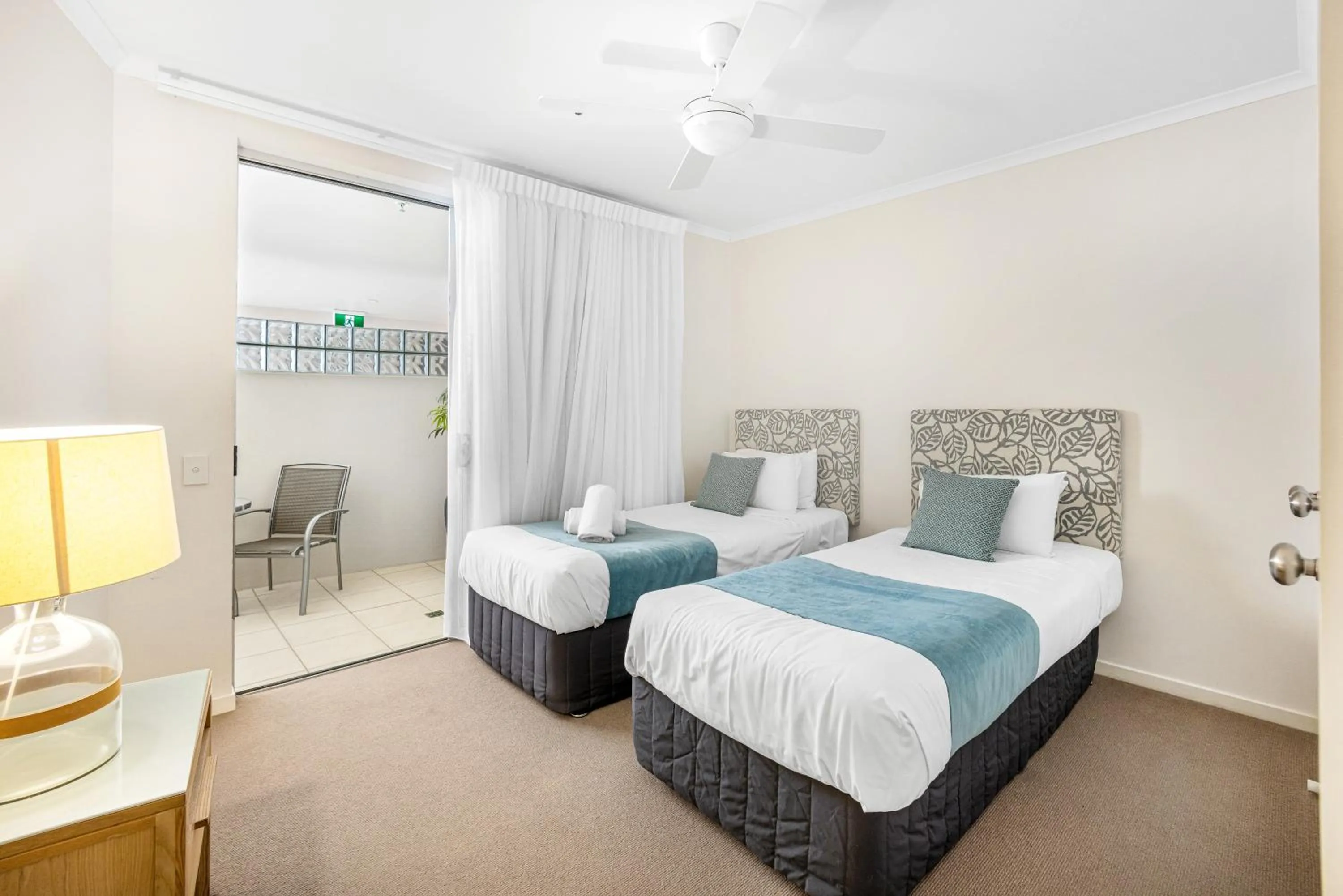 Bedroom, Bed in The Duporth Riverside