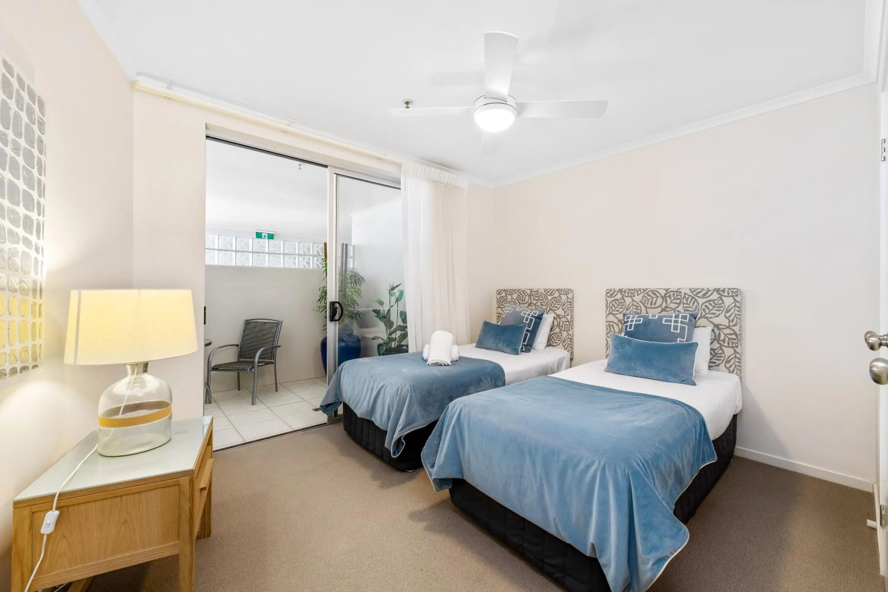 Bedroom, Bed in The Duporth Riverside