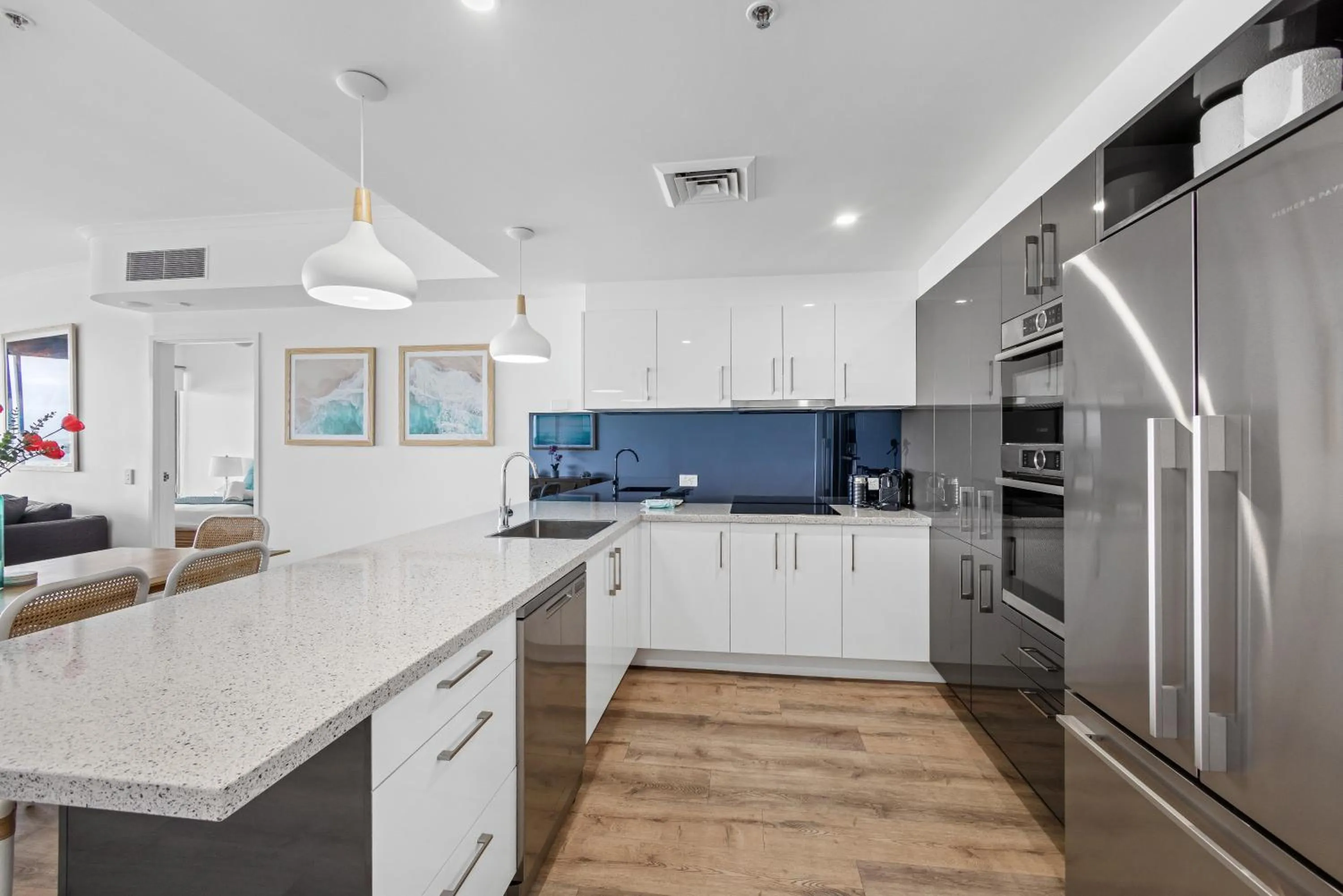 Kitchen or kitchenette in The Duporth Riverside