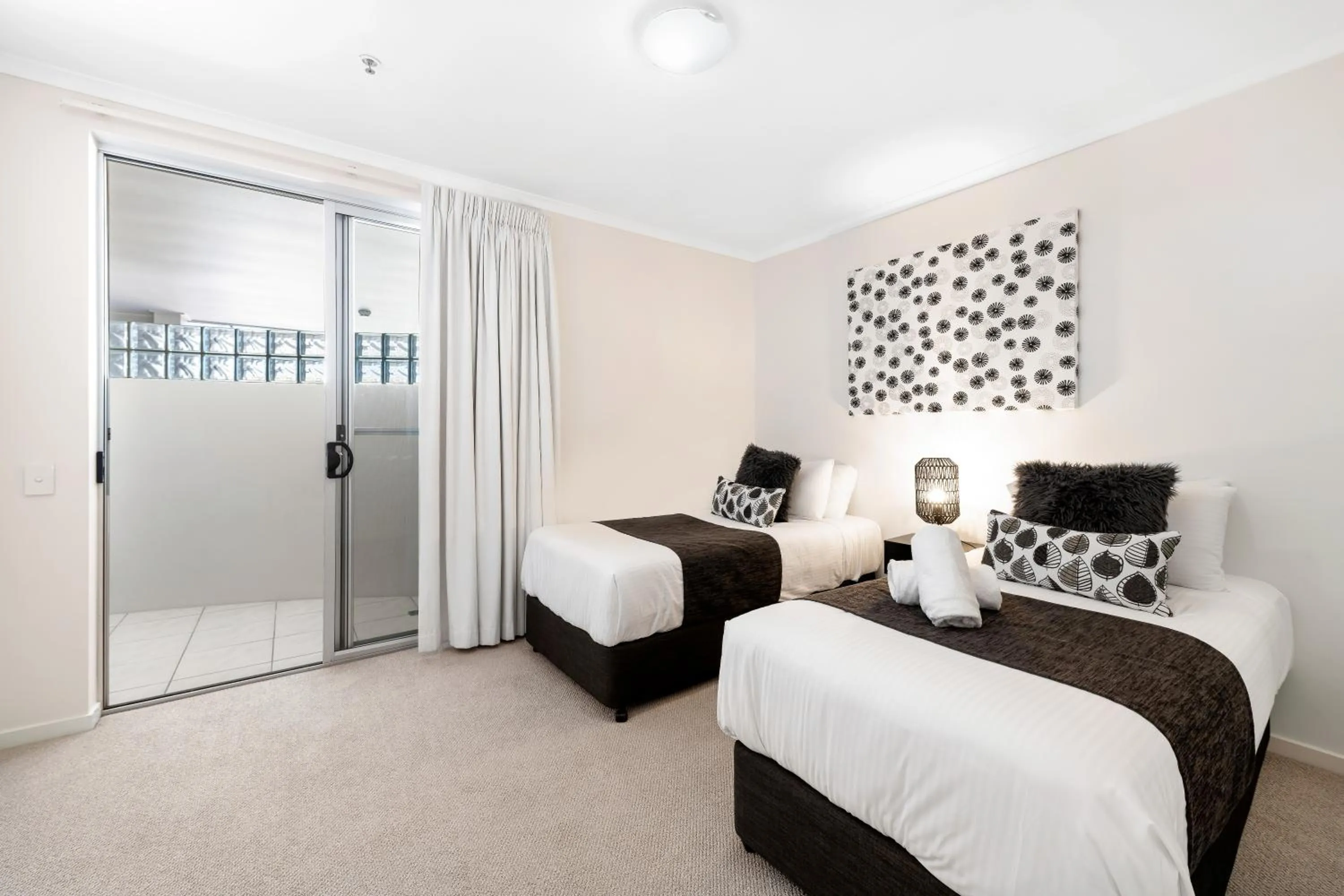 Bedroom, Bed in The Duporth Riverside