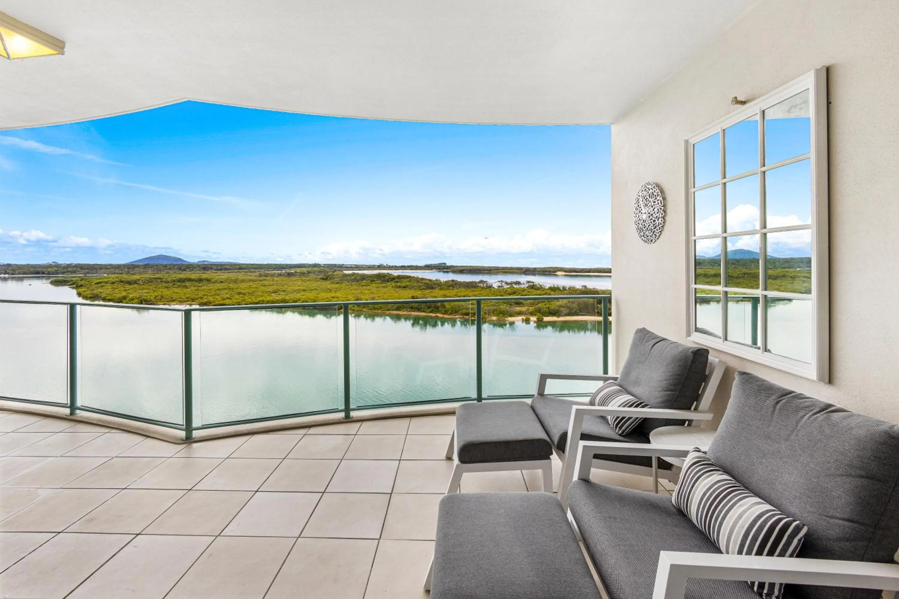 Balcony/Terrace in The Duporth Riverside