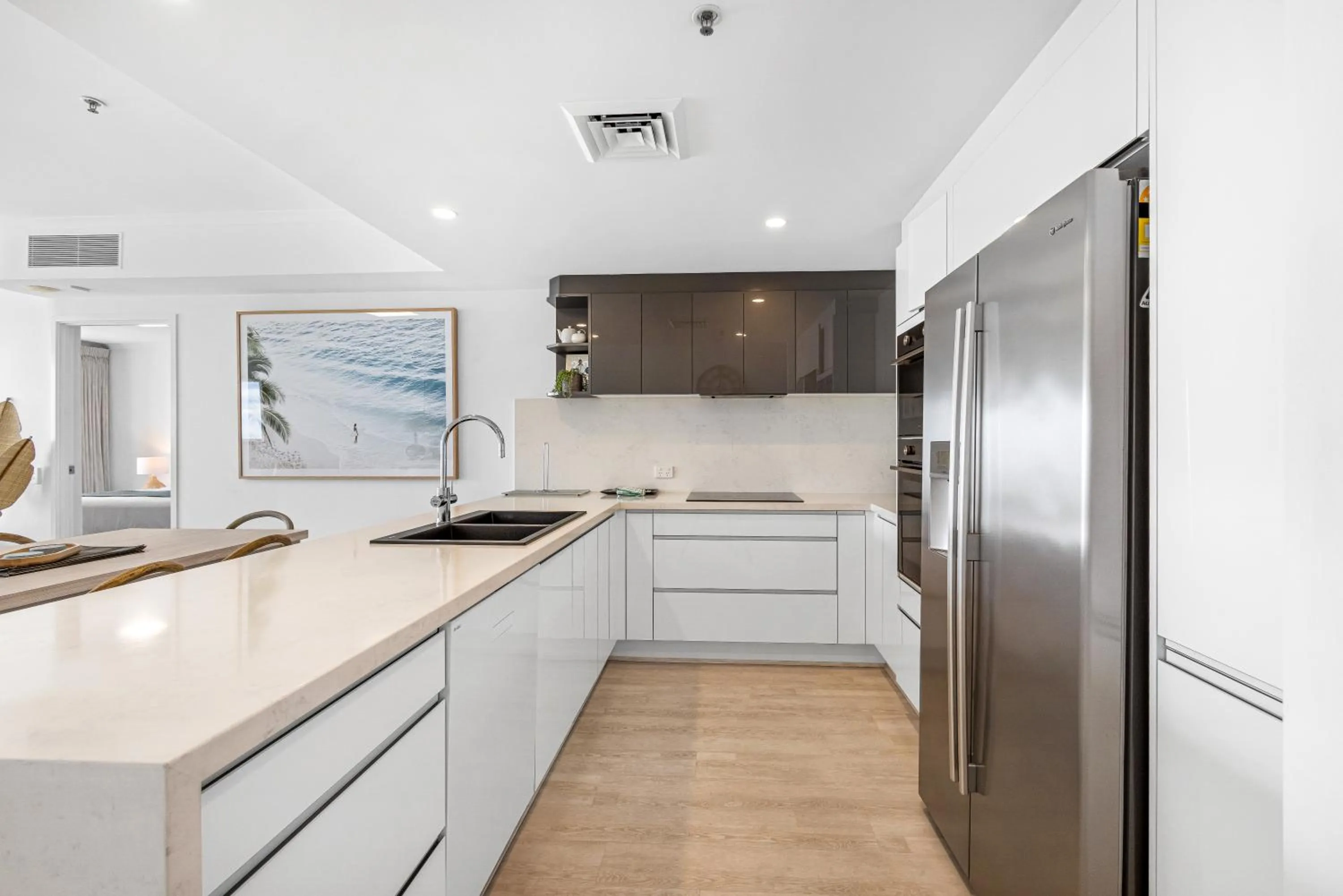 Kitchen or kitchenette in The Duporth Riverside