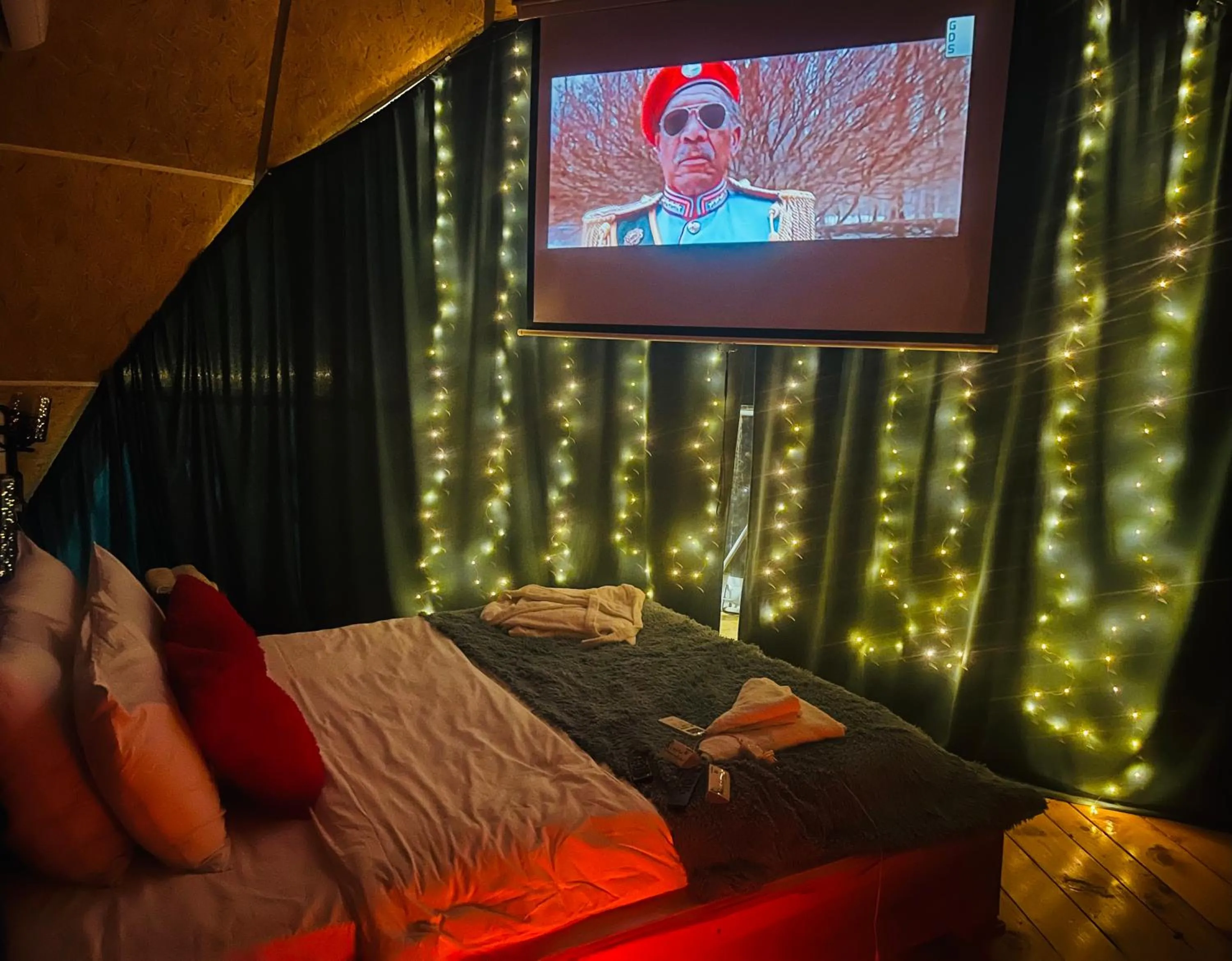 TV and multimedia, Bed in Paradise Inn