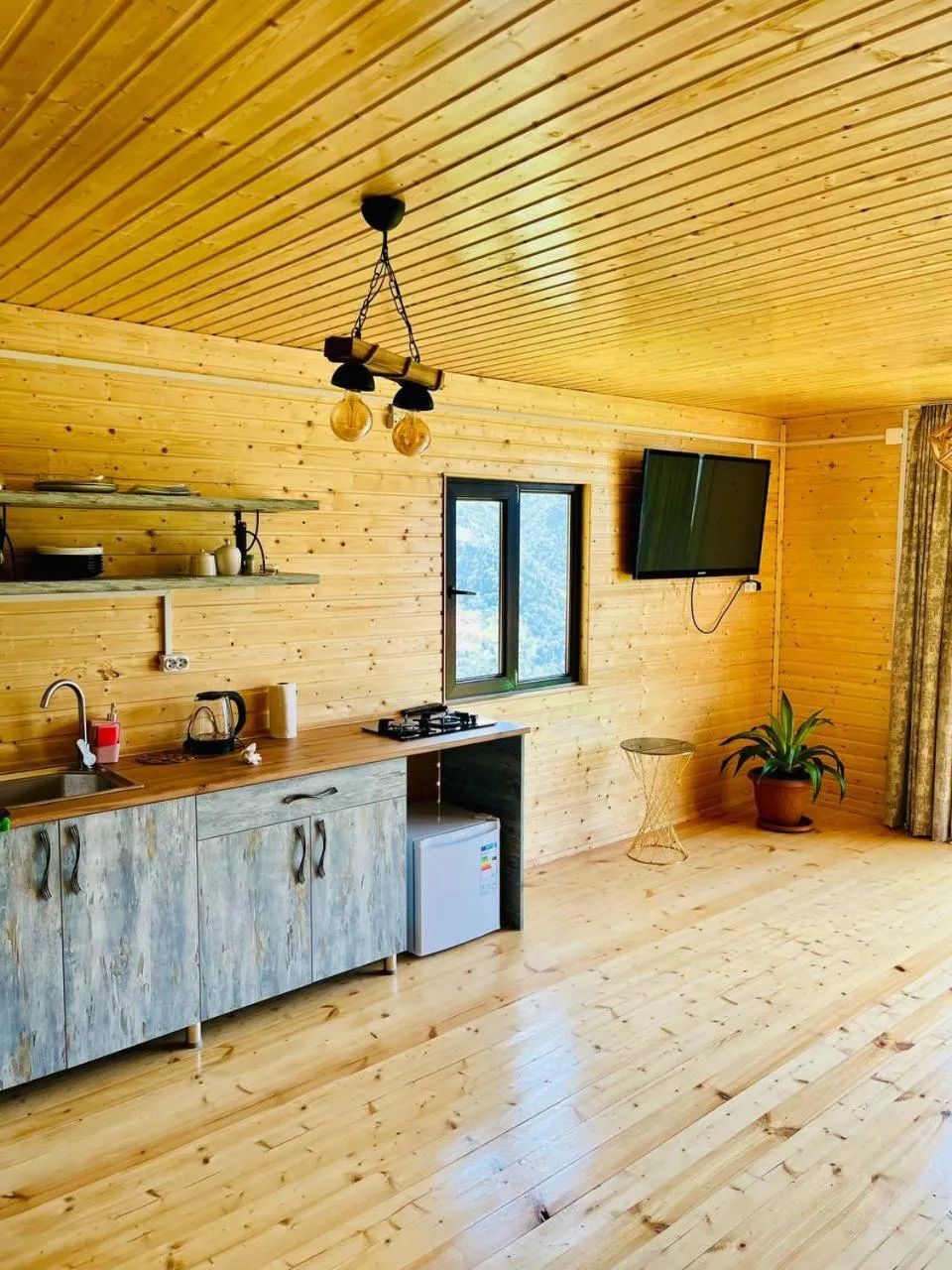 Kitchen or kitchenette in Paradise Inn