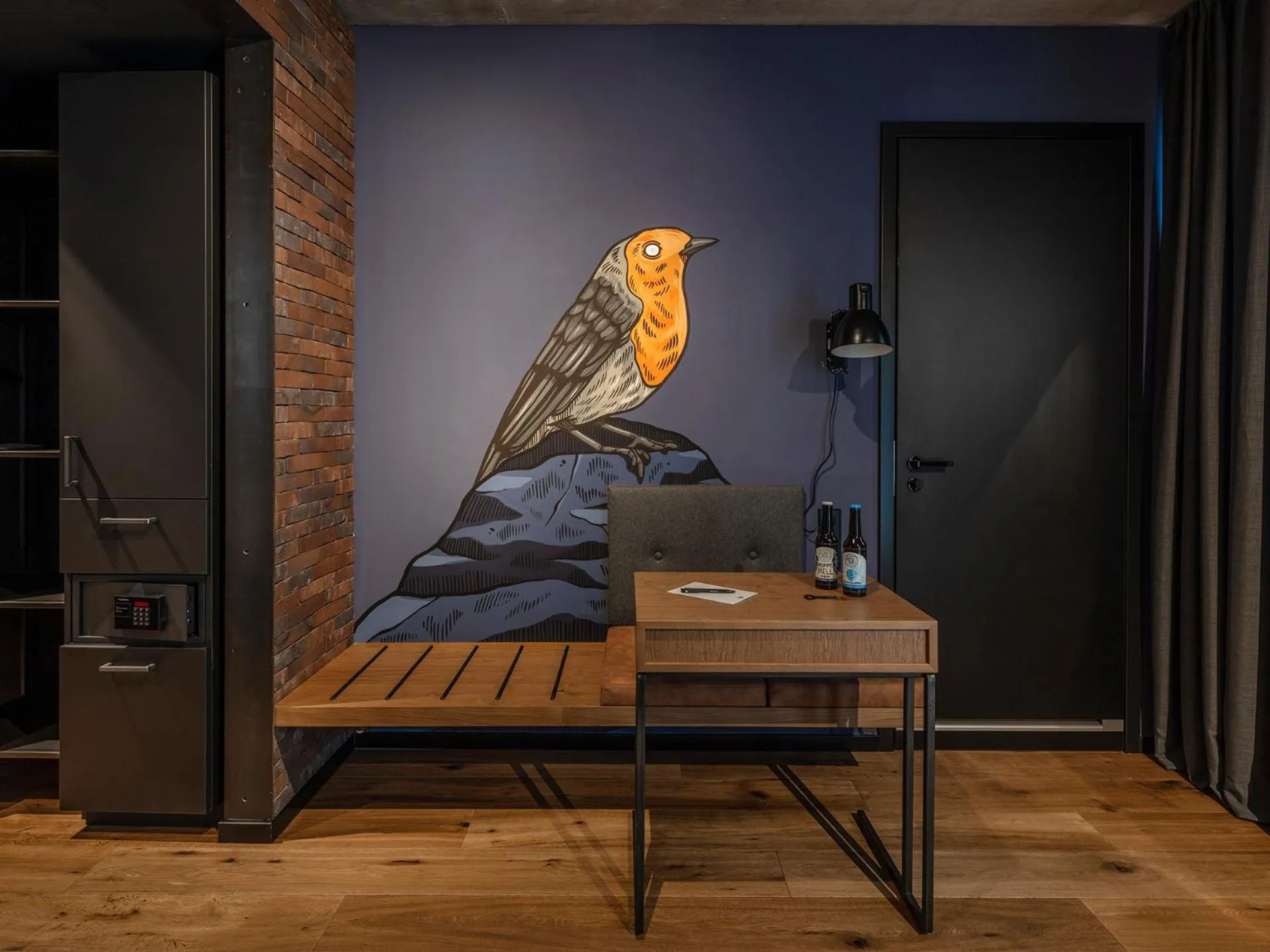 Seating area in Liebesbier Urban Art & Smart Hotel