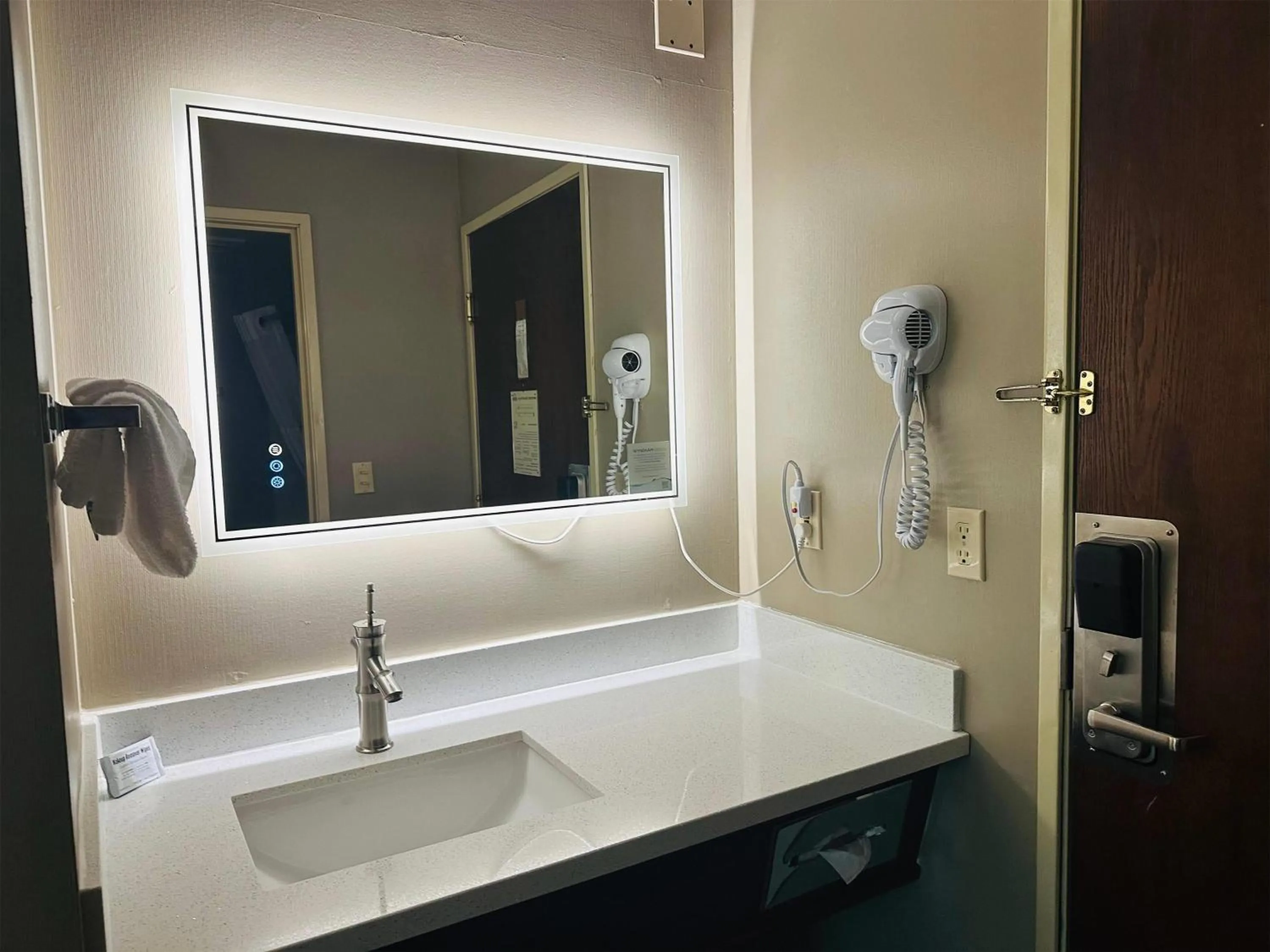 Bathroom in Days Inn by Wyndham Seatac Airport