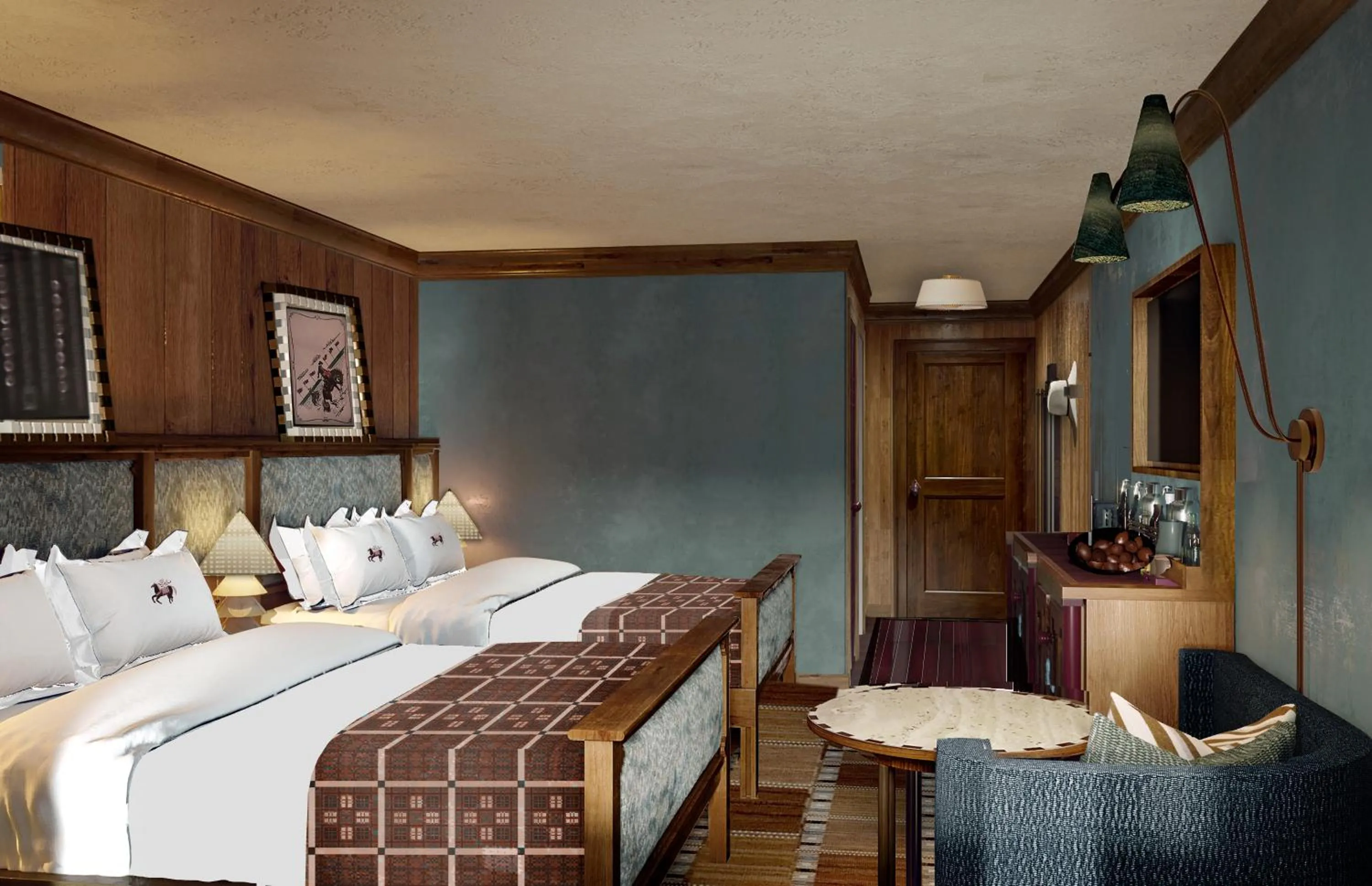 Bedroom, Bed in Snake River Lodge