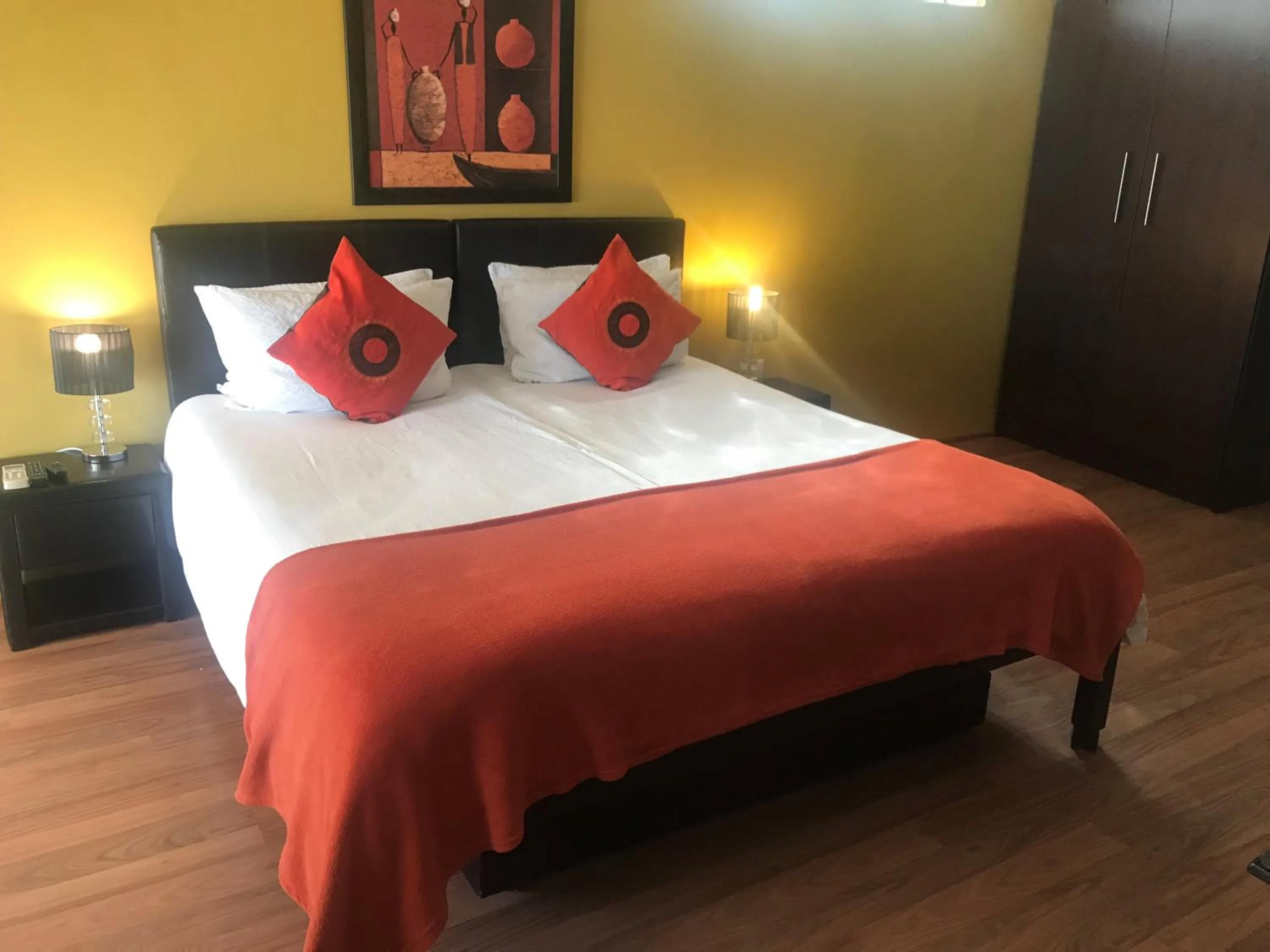 Property building, Bed in Haus Holzapfel