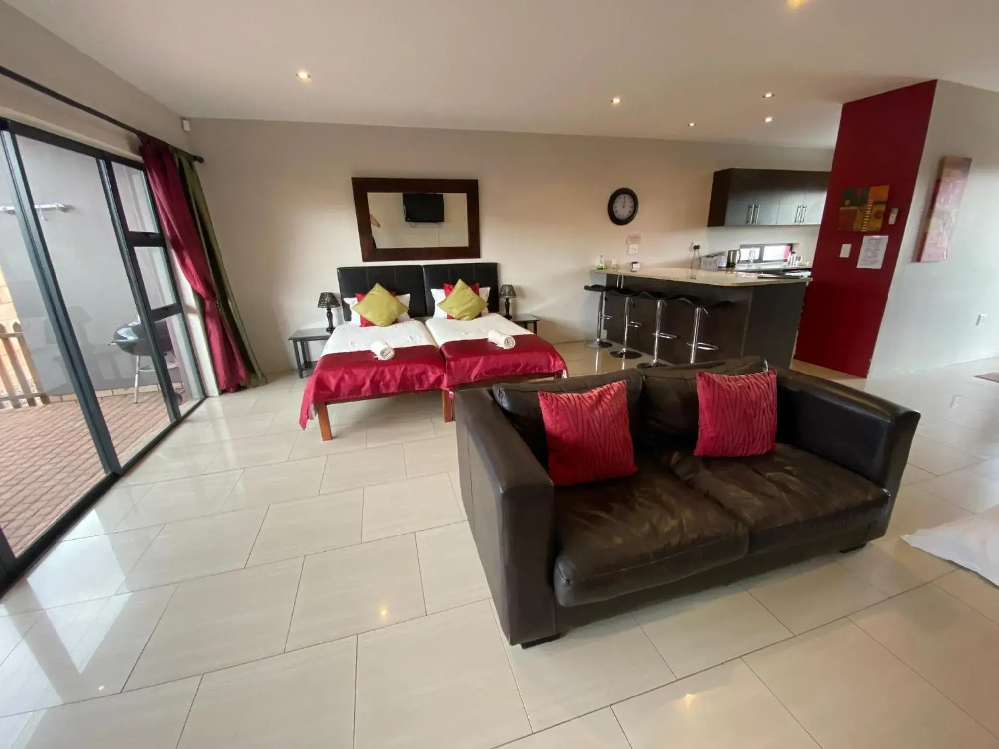 Living room, Bed in Haus Holzapfel Living room, Bed in Haus Holzapfel