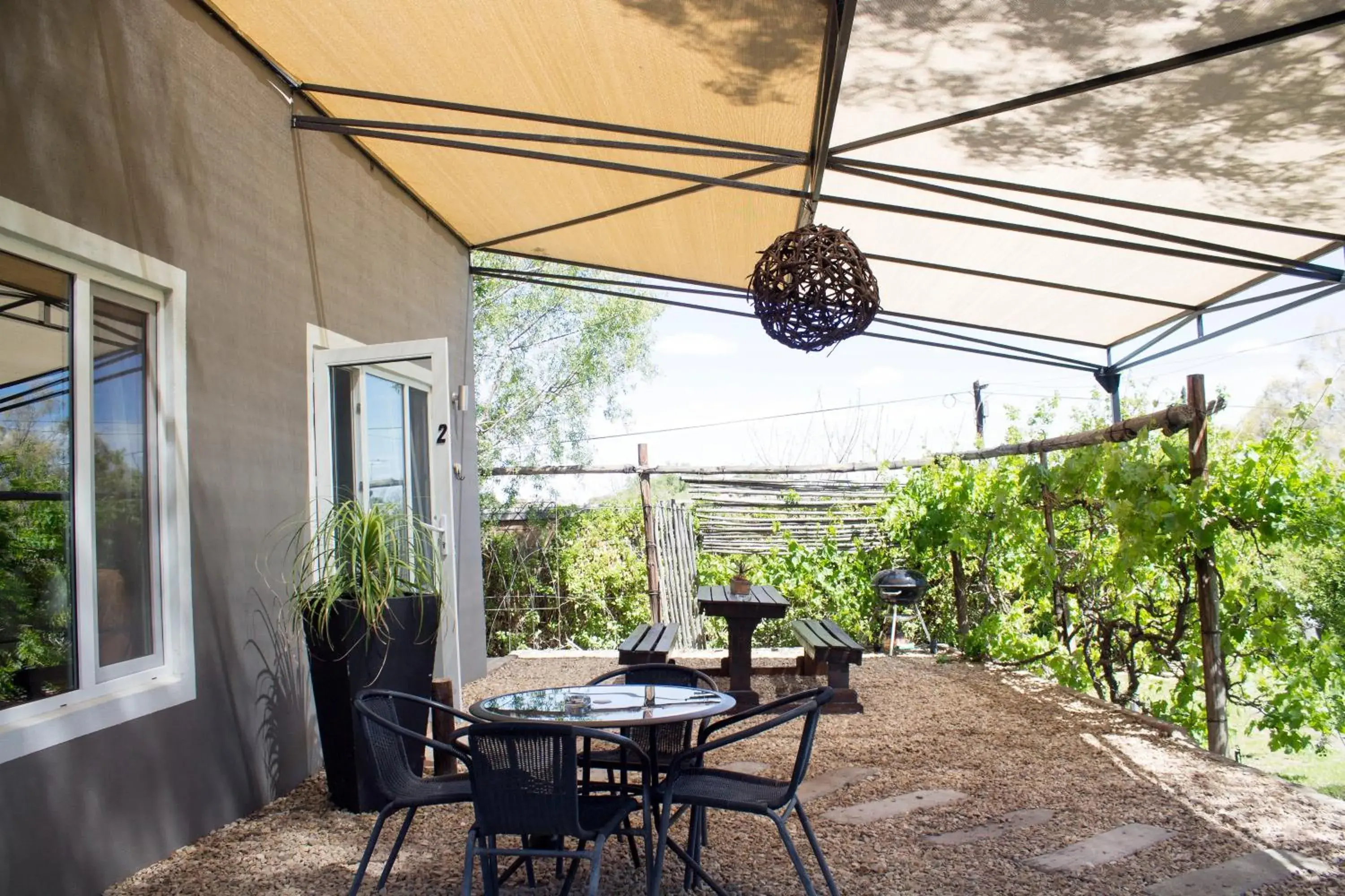 Garden view in Haus Holzapfel Garden view in Haus Holzapfel