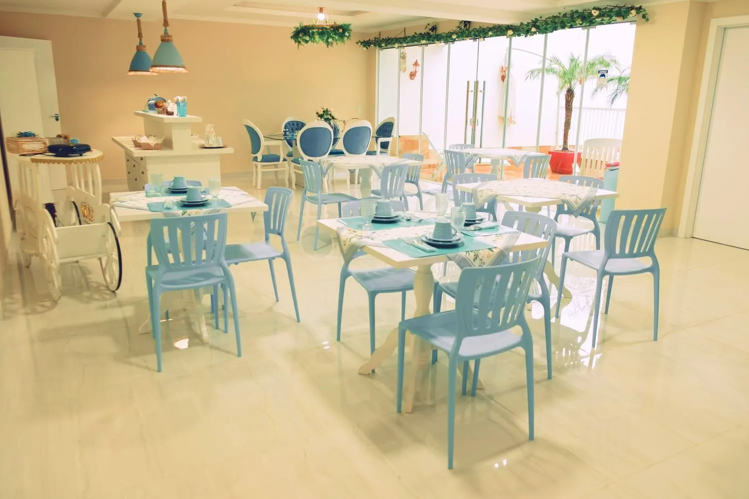 Dining area in Pousada Cavalero