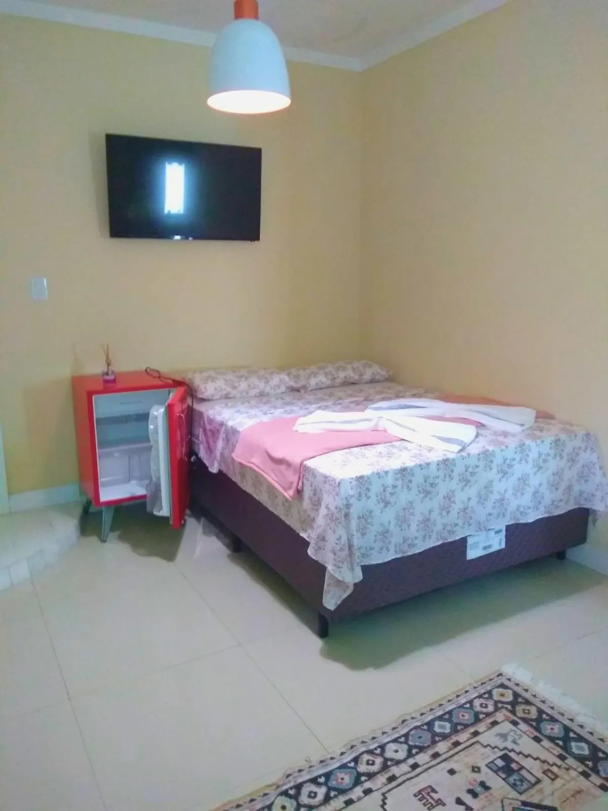 Bed in Pousada Cavalero