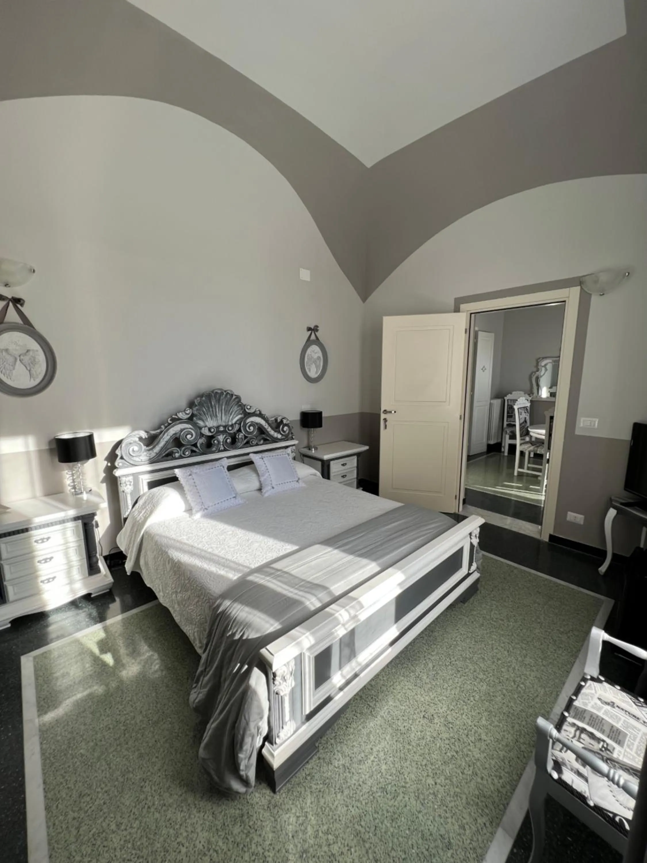 Bed in B&B Villa Prestigio