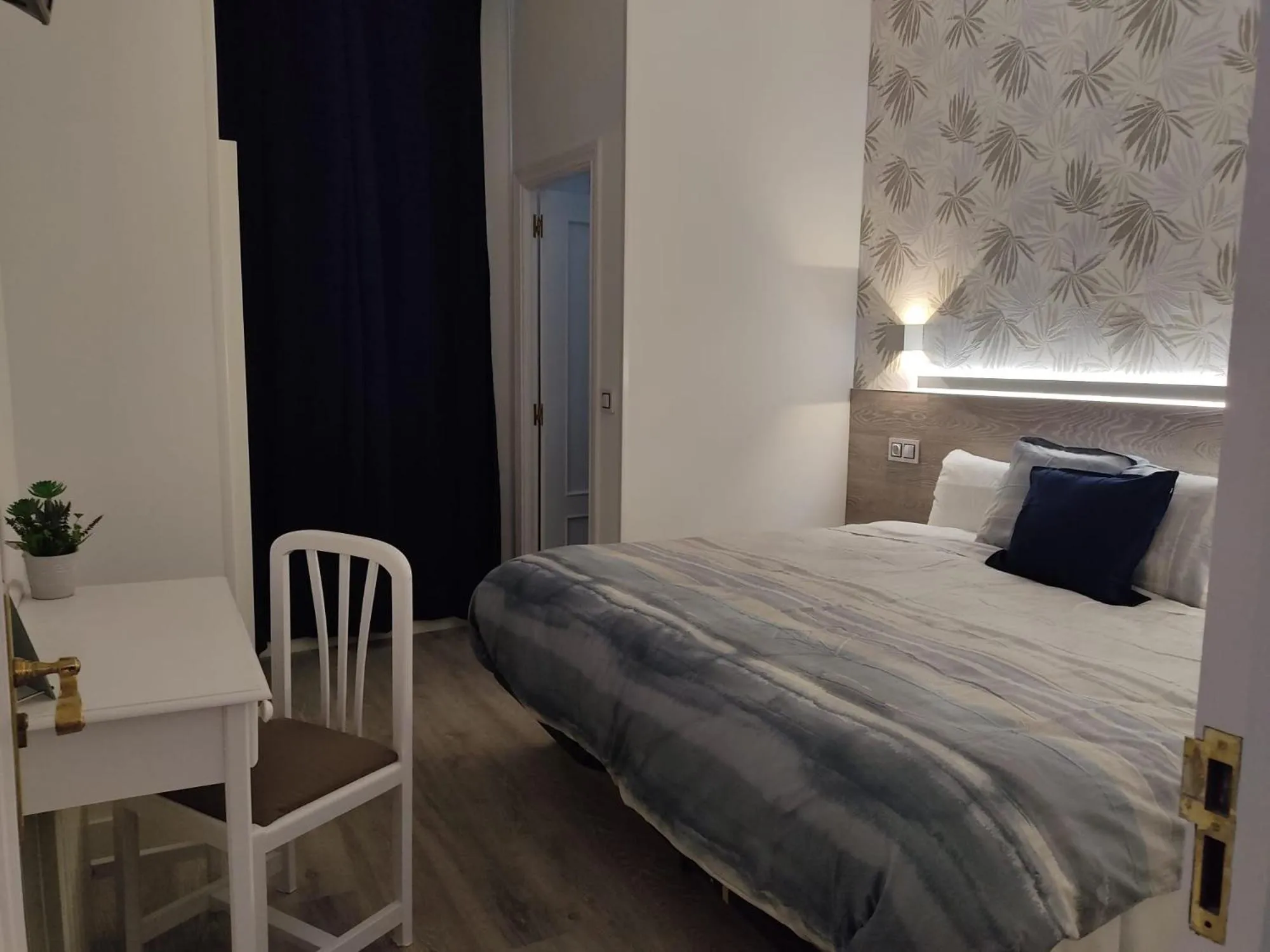 Bed in Hostal Alfaro