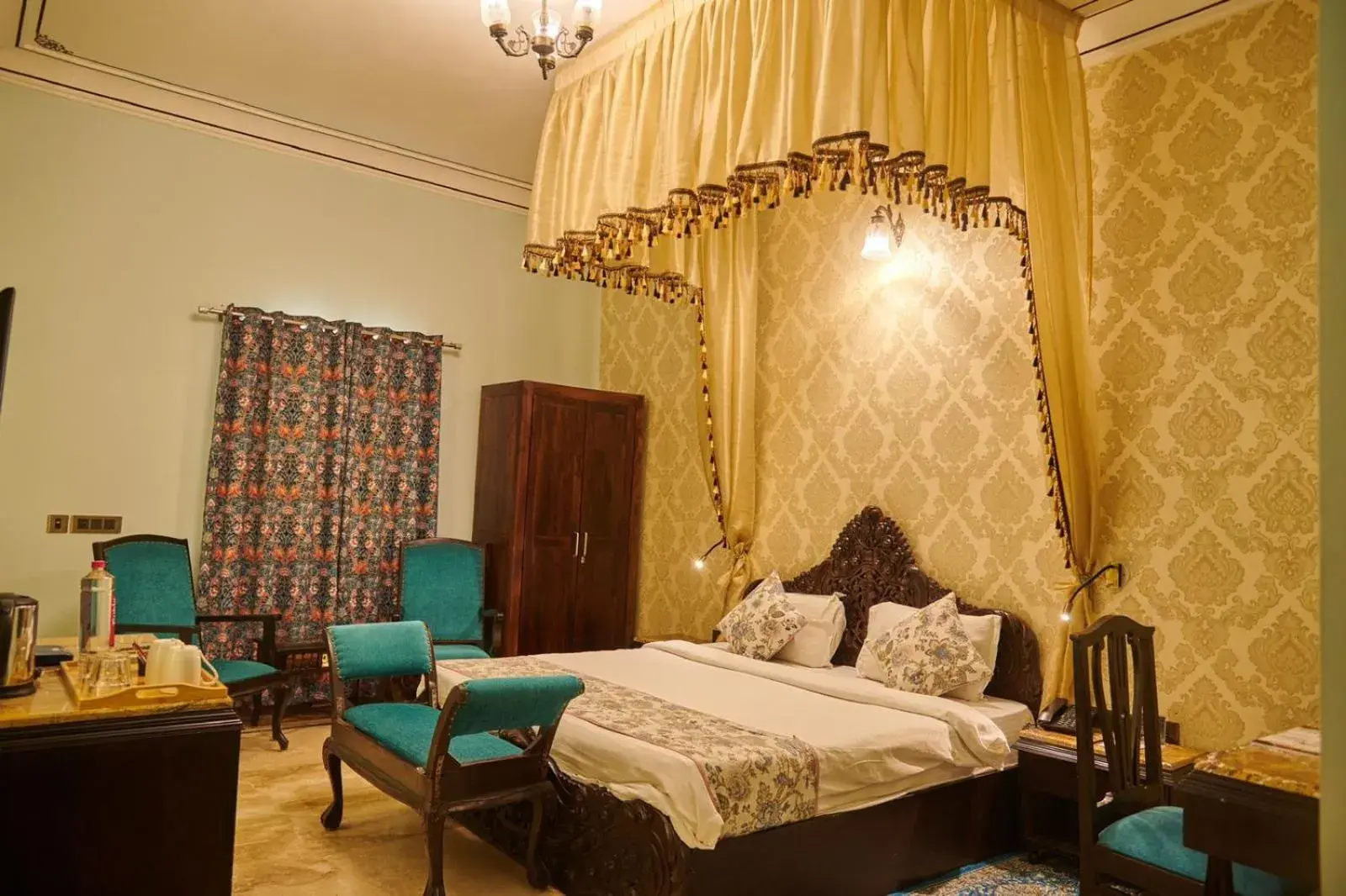 Bedroom, Bed in WelcomHeritage Traditional Haveli Bedroom, Bed in WelcomHeritage Traditional Haveli