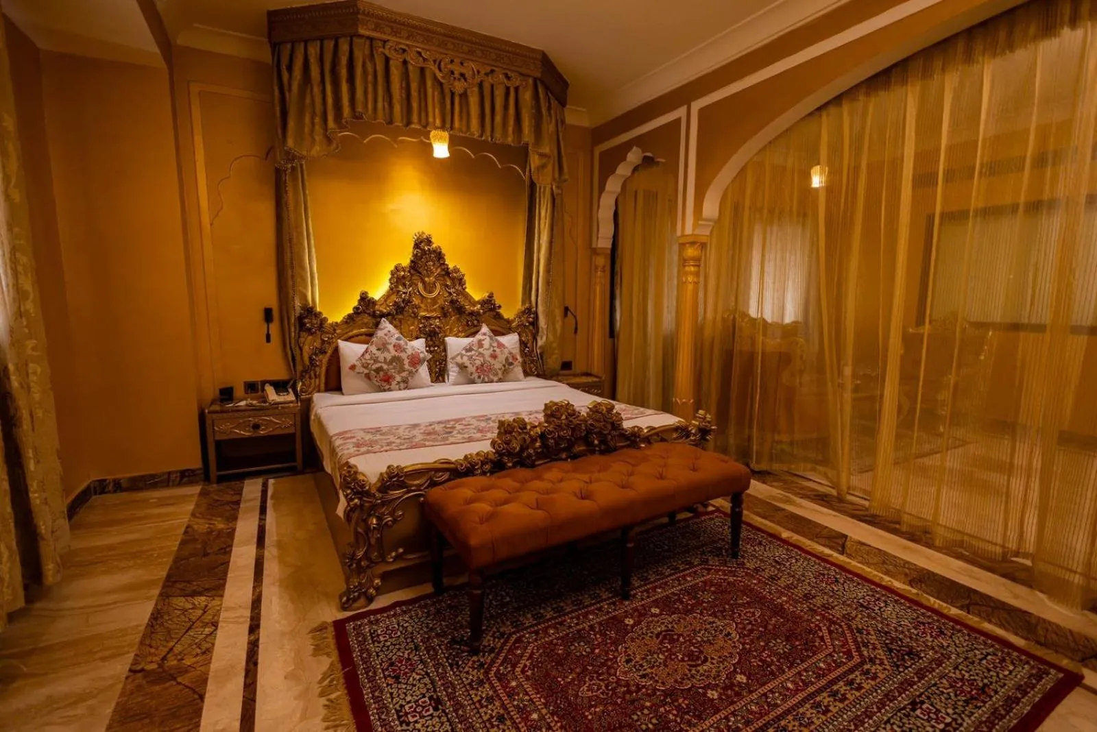 VIP, Bed in WelcomHeritage Traditional Haveli