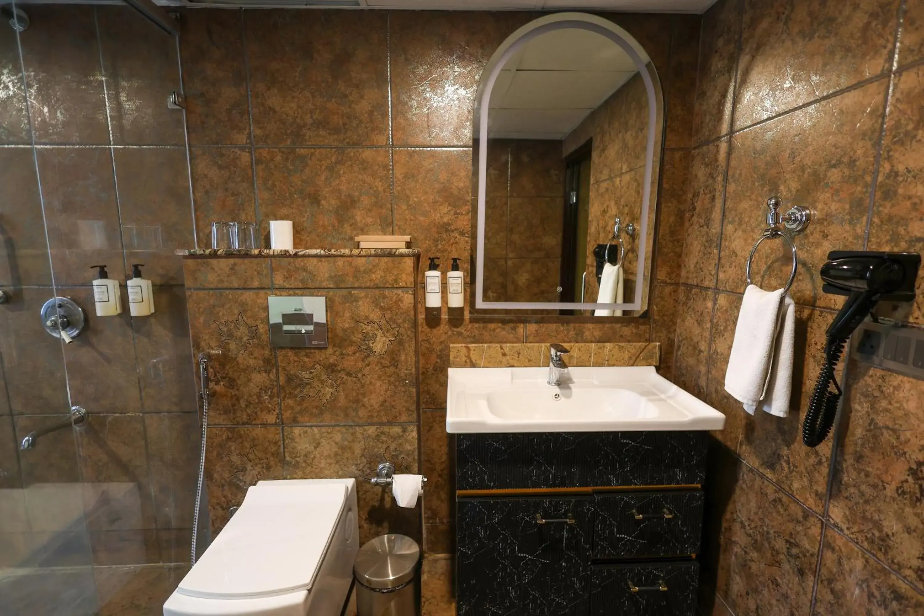 Bathroom in WelcomHeritage Traditional Haveli Bathroom in WelcomHeritage Traditional Haveli