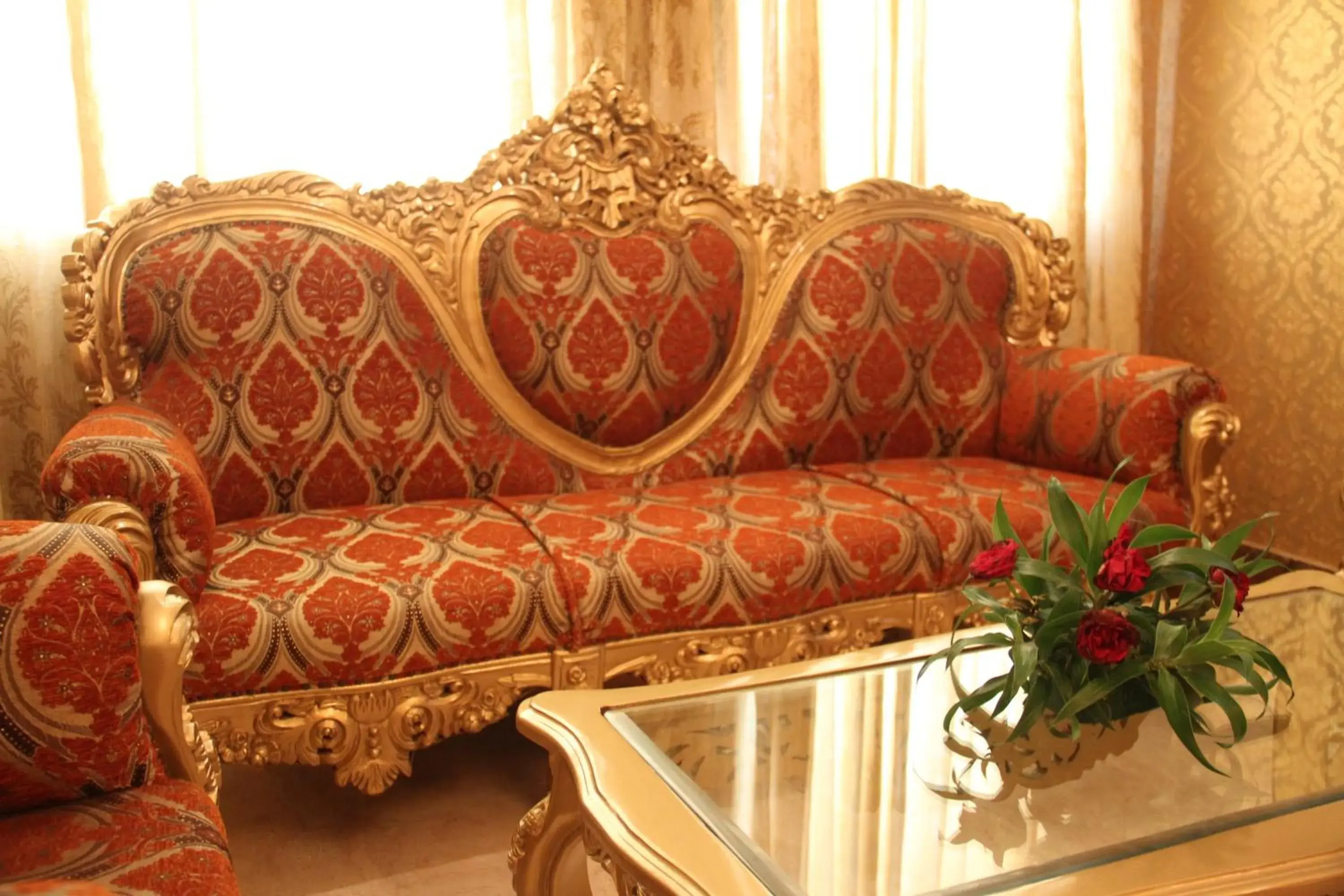 Living room in WelcomHeritage Traditional Haveli Living room in WelcomHeritage Traditional Haveli