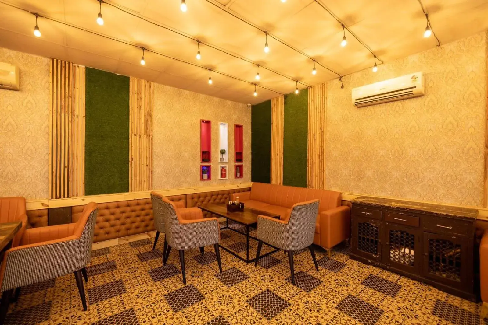 Lounge or bar in WelcomHeritage Traditional Haveli Lounge or bar in WelcomHeritage Traditional Haveli