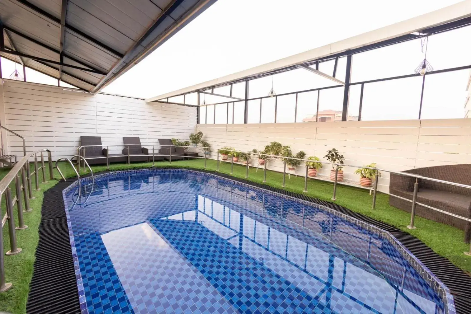 Swimming pool in WelcomHeritage Traditional Haveli Swimming pool in WelcomHeritage Traditional Haveli