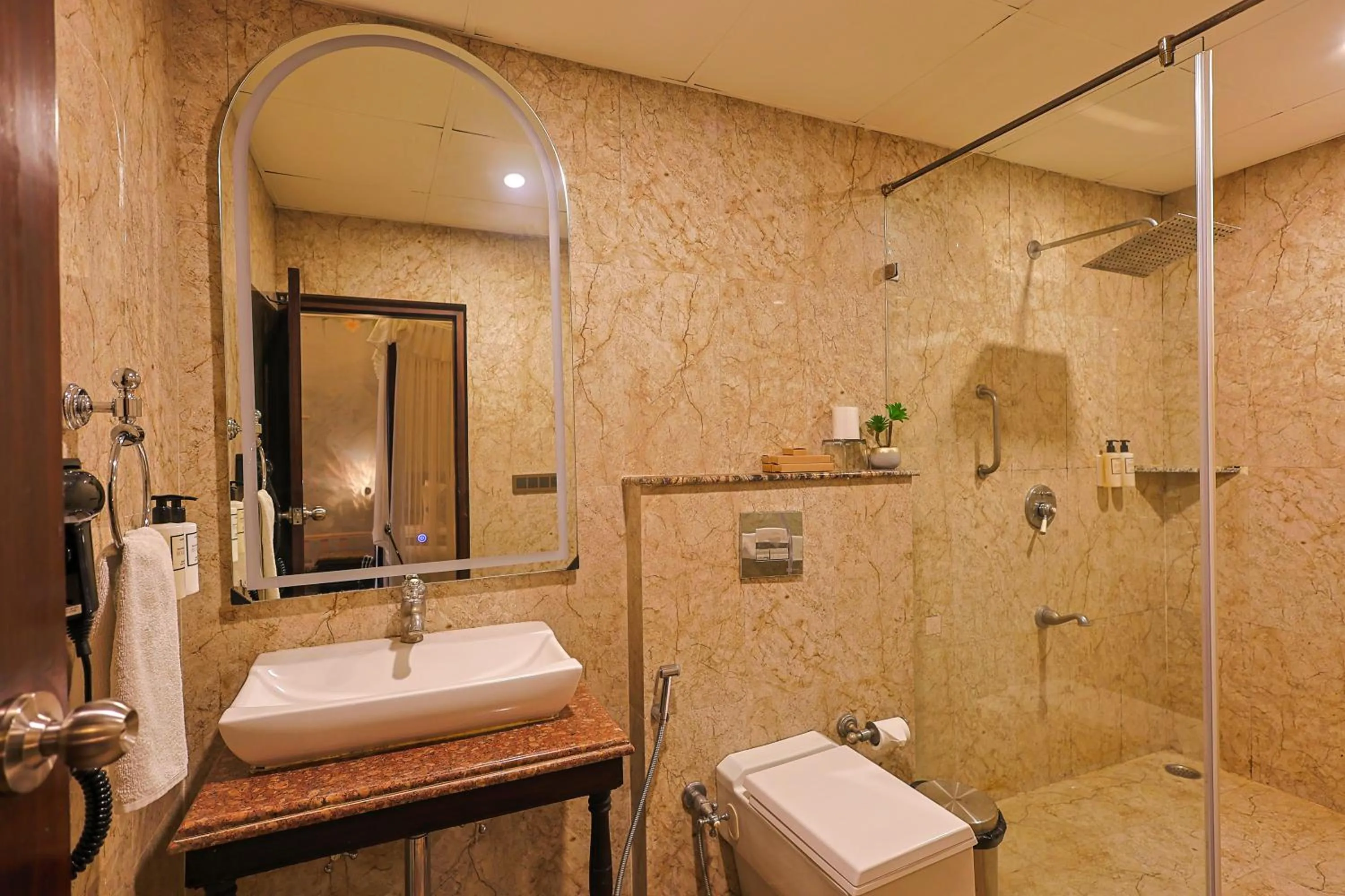 Bathroom in WelcomHeritage Traditional Haveli