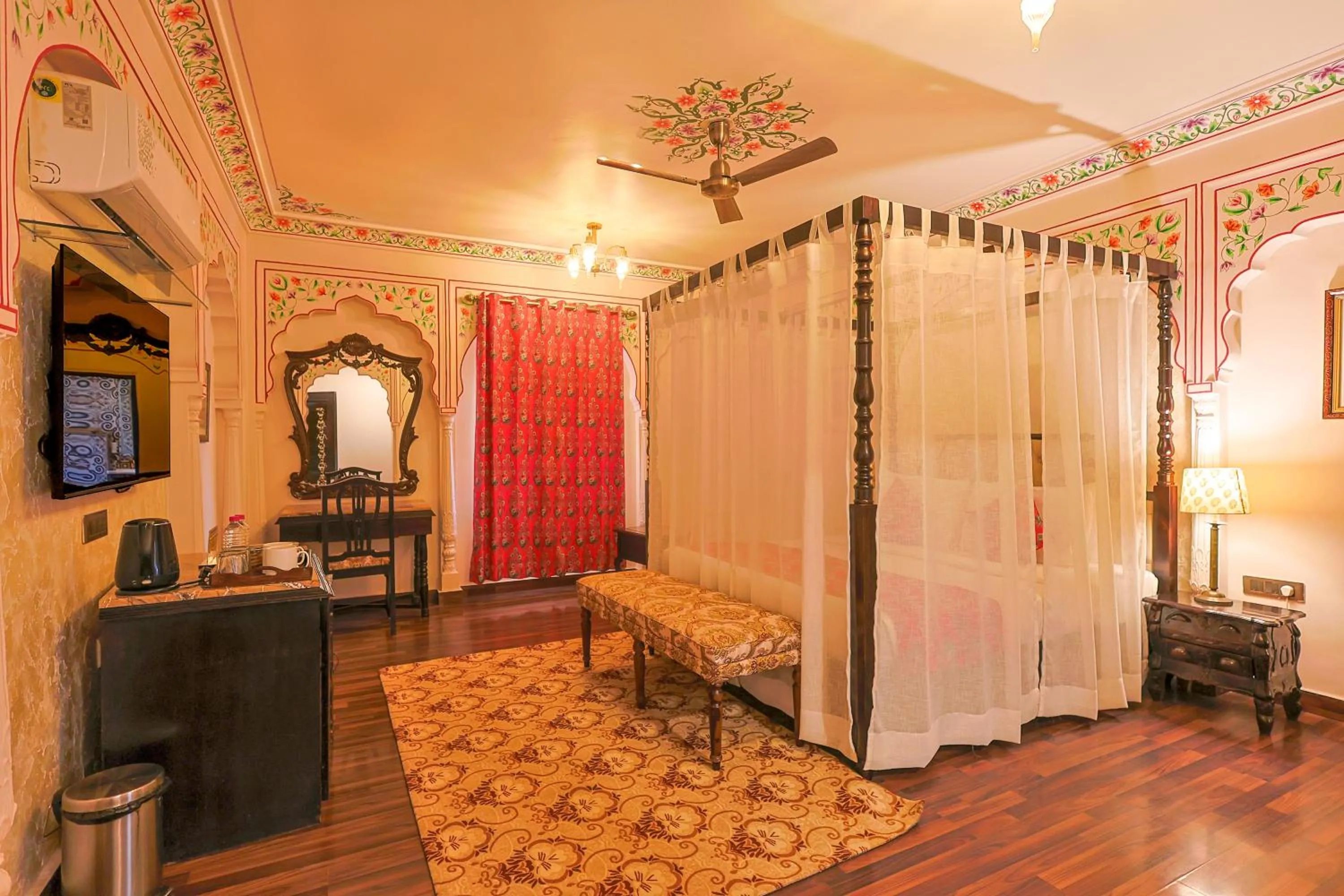 Living room in WelcomHeritage Traditional Haveli