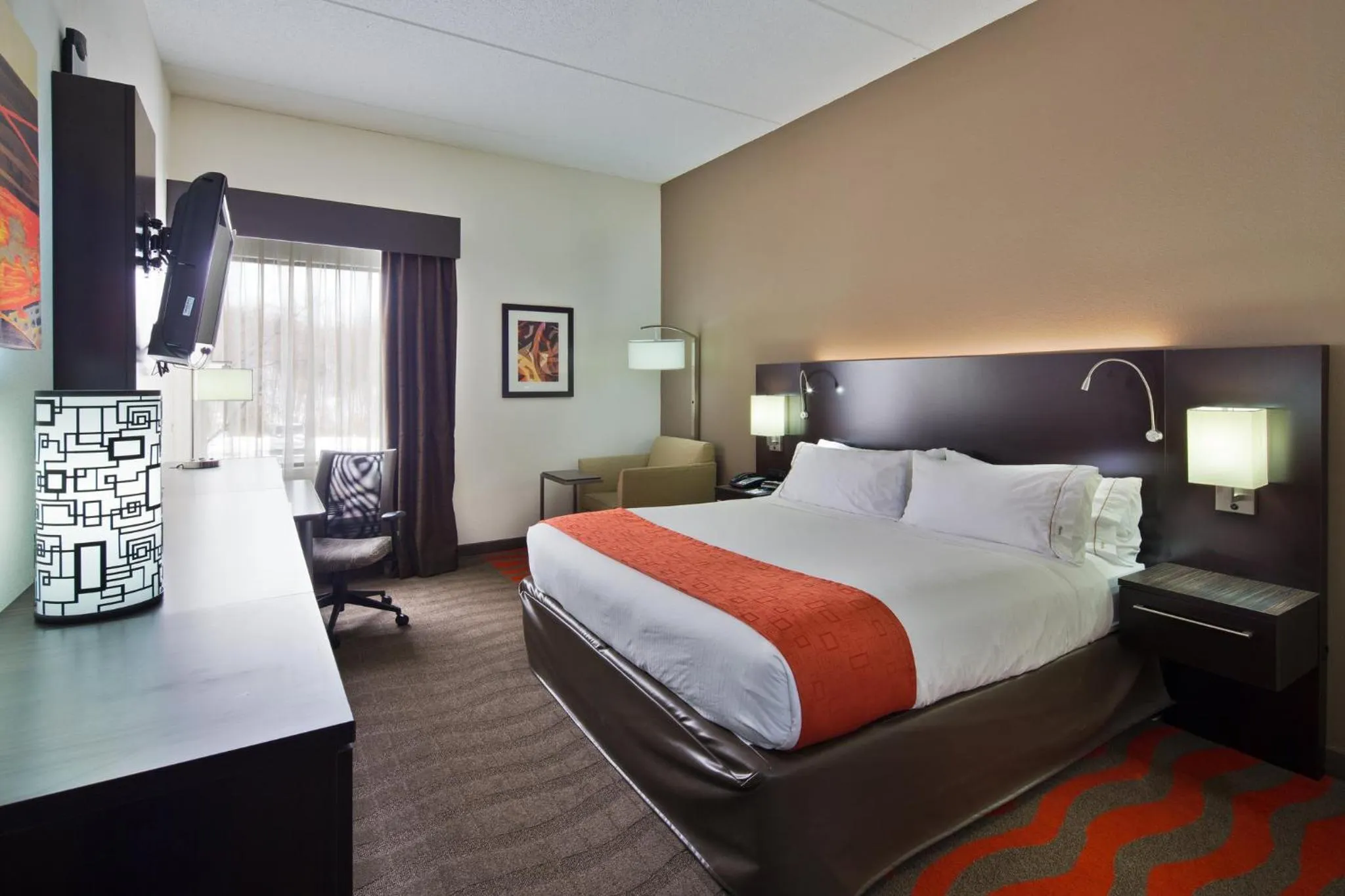 King Room - Mobility Access/Hearing Accessible in Holiday Inn Express Harrisburg NE, an IHG Hotel