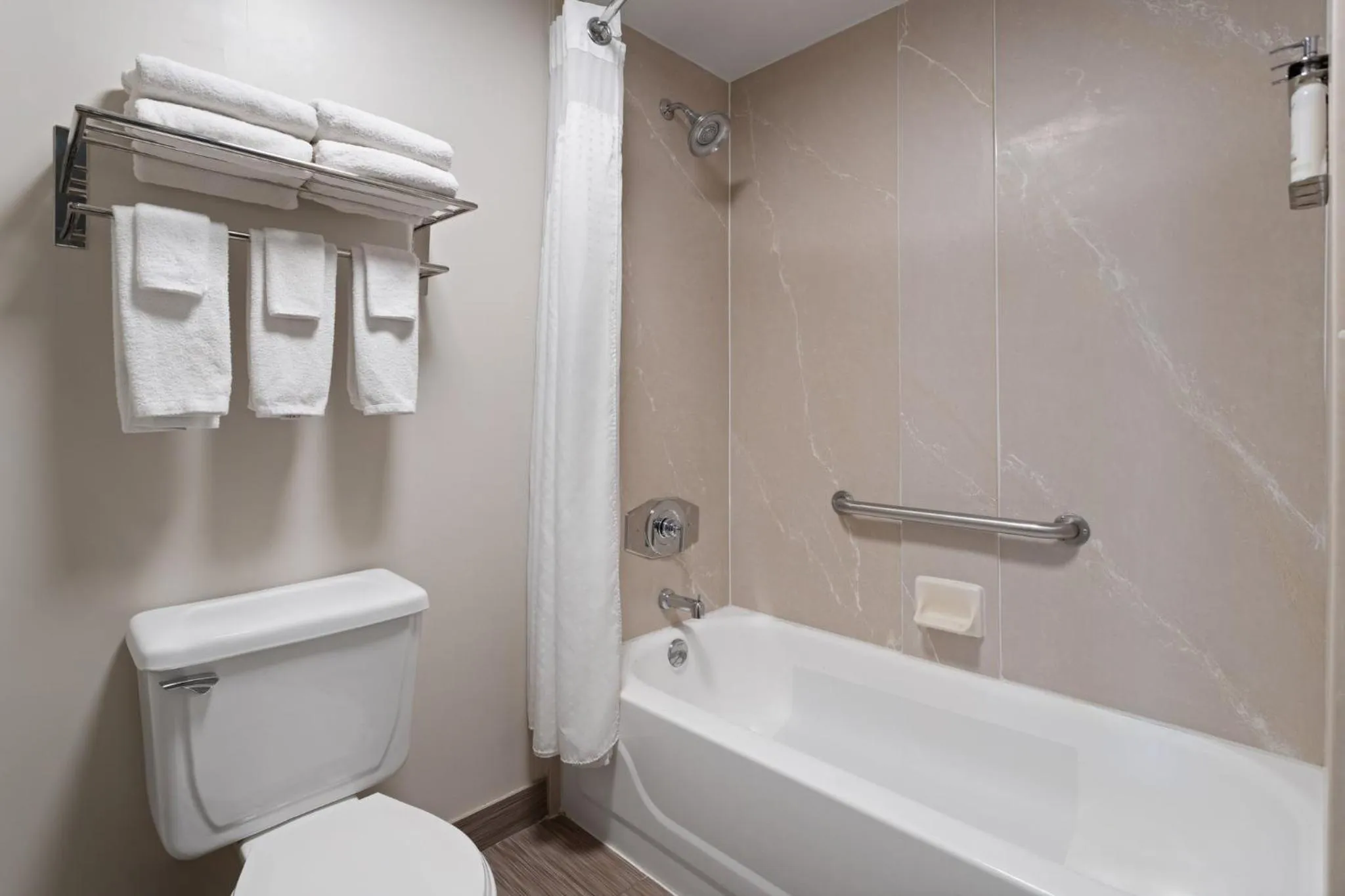 Bathroom in Holiday Inn Express Harrisburg I-81 - Hershey By IHG