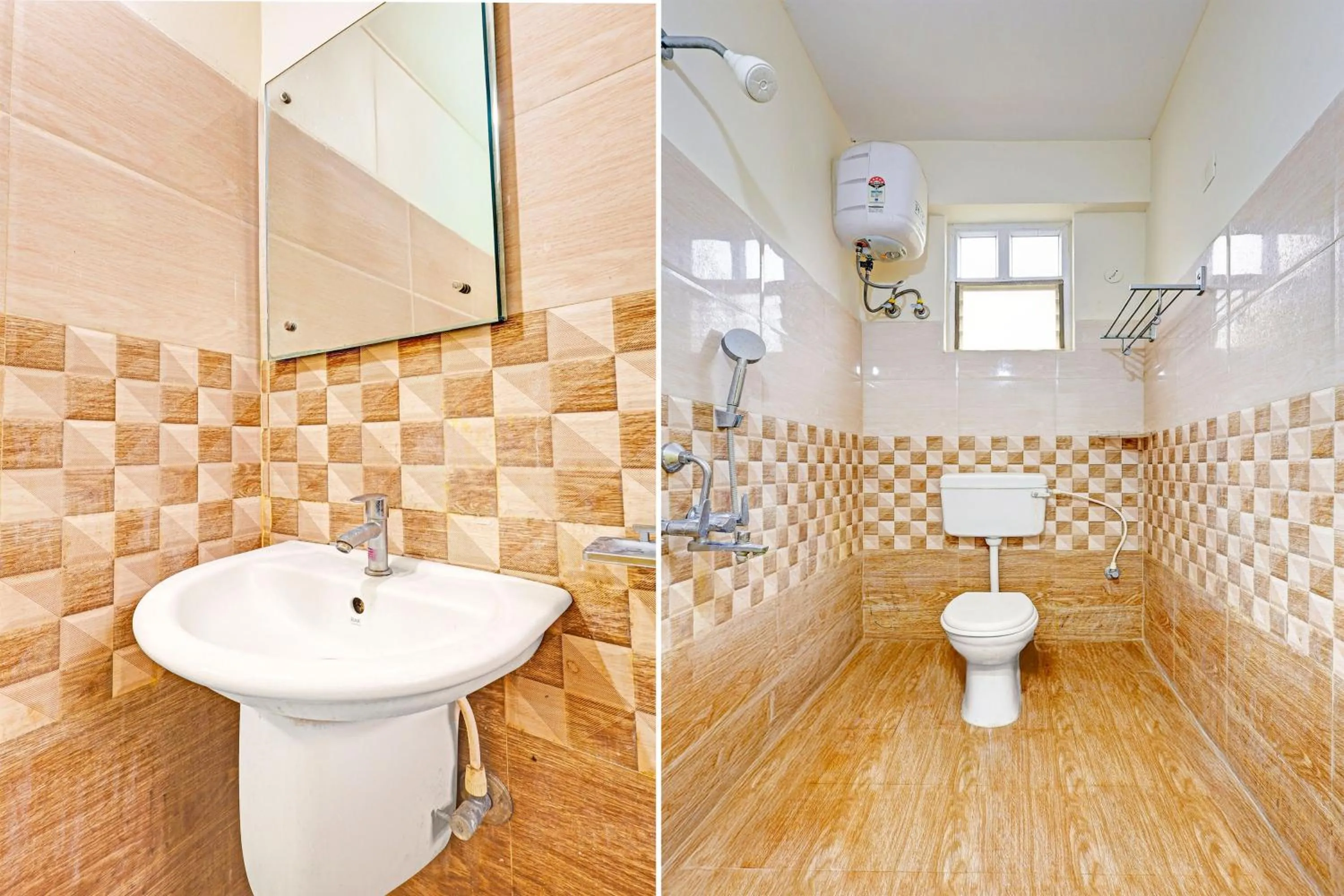 Bathroom in Super Collection O Beach Road Near GITAM