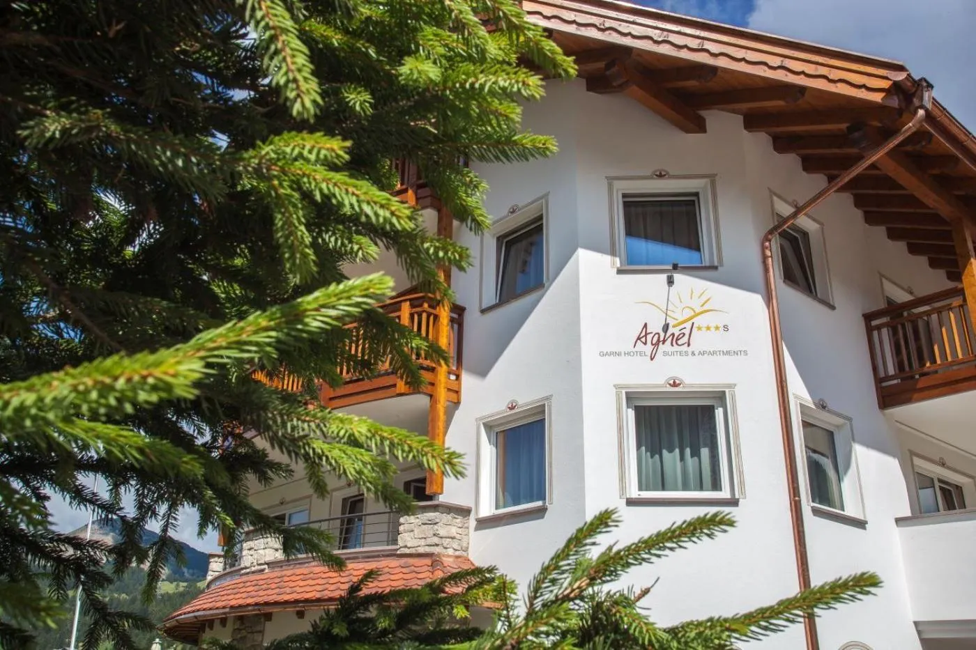 Property building in Hotel Garni Aghel