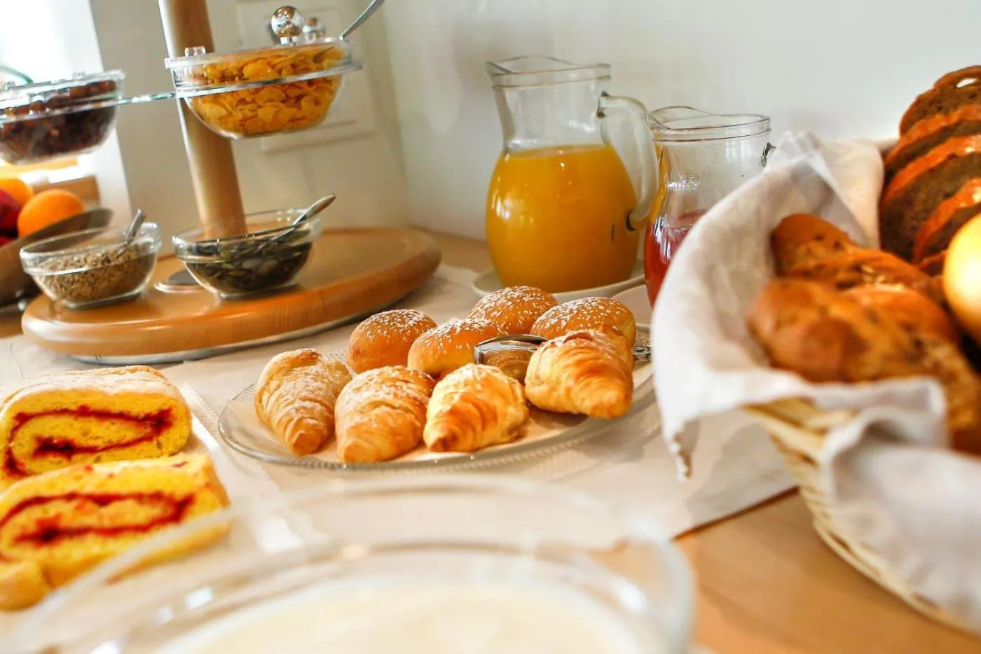 Breakfast in Hotel Garni Aghel