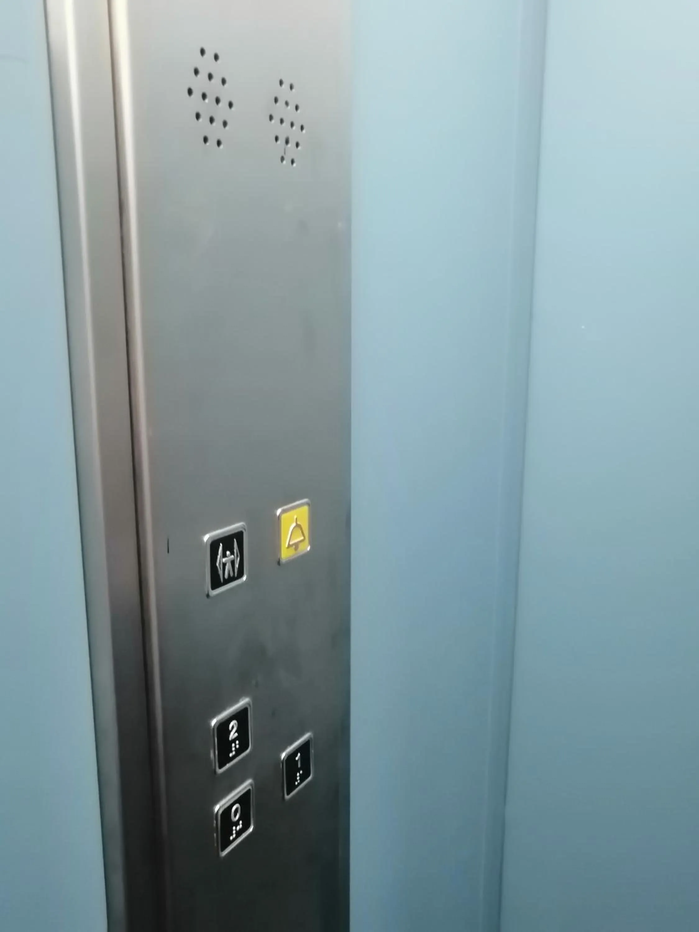 elevator in Hotel Soleo