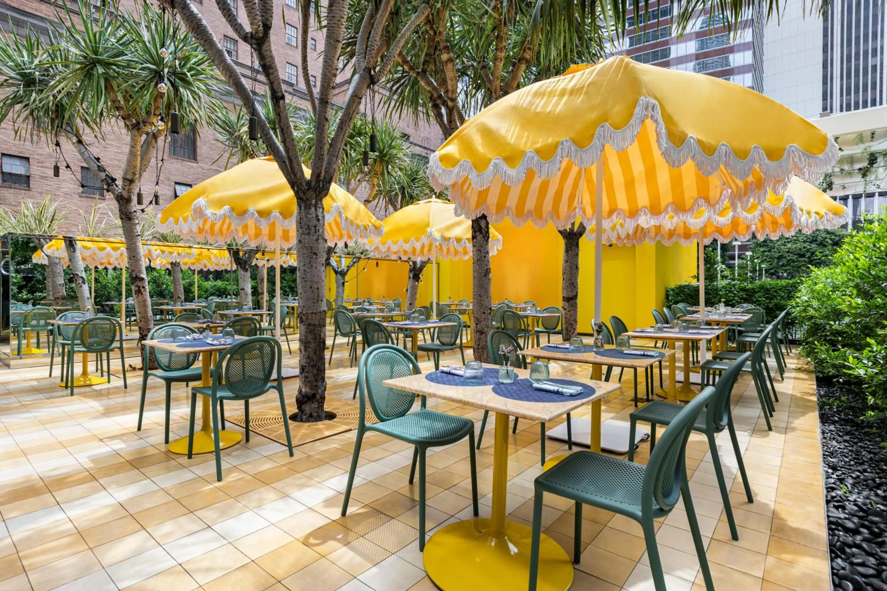 Patio in The Delphi Downtown LA