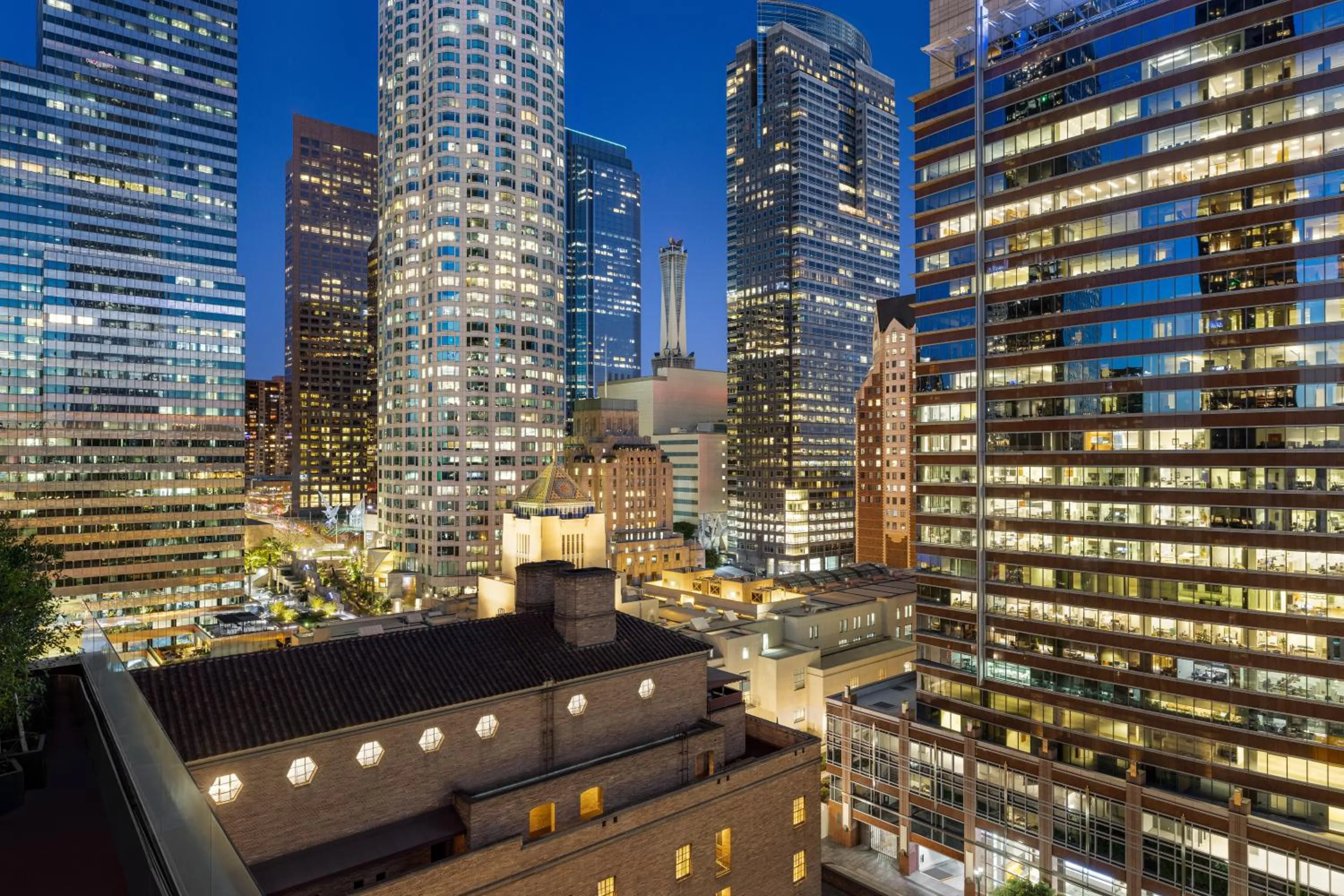 Night in The Delphi Downtown LA